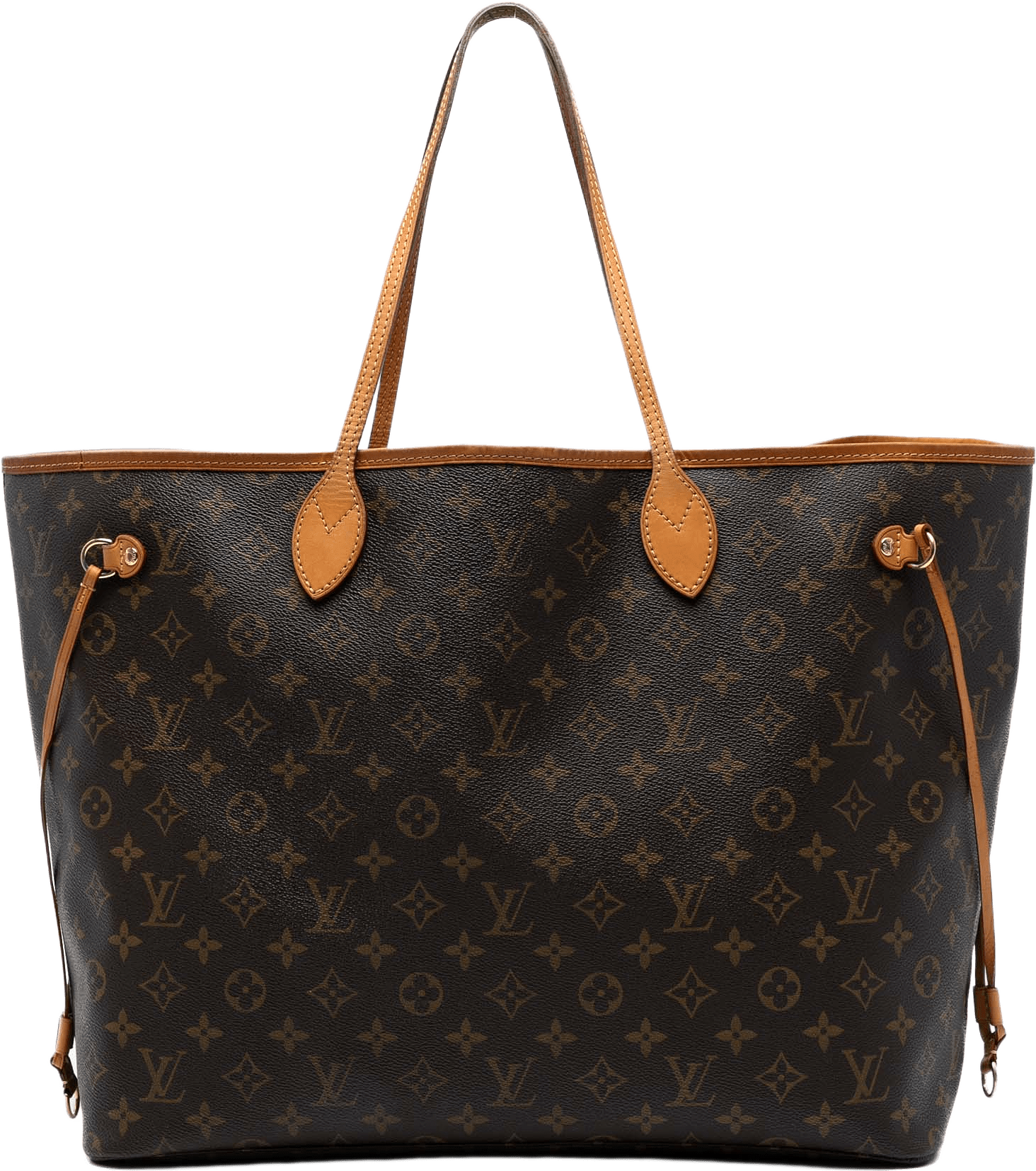 Louis Vuitton Monogram Neverfull Gm, från Luxclusif, i färgen brown.