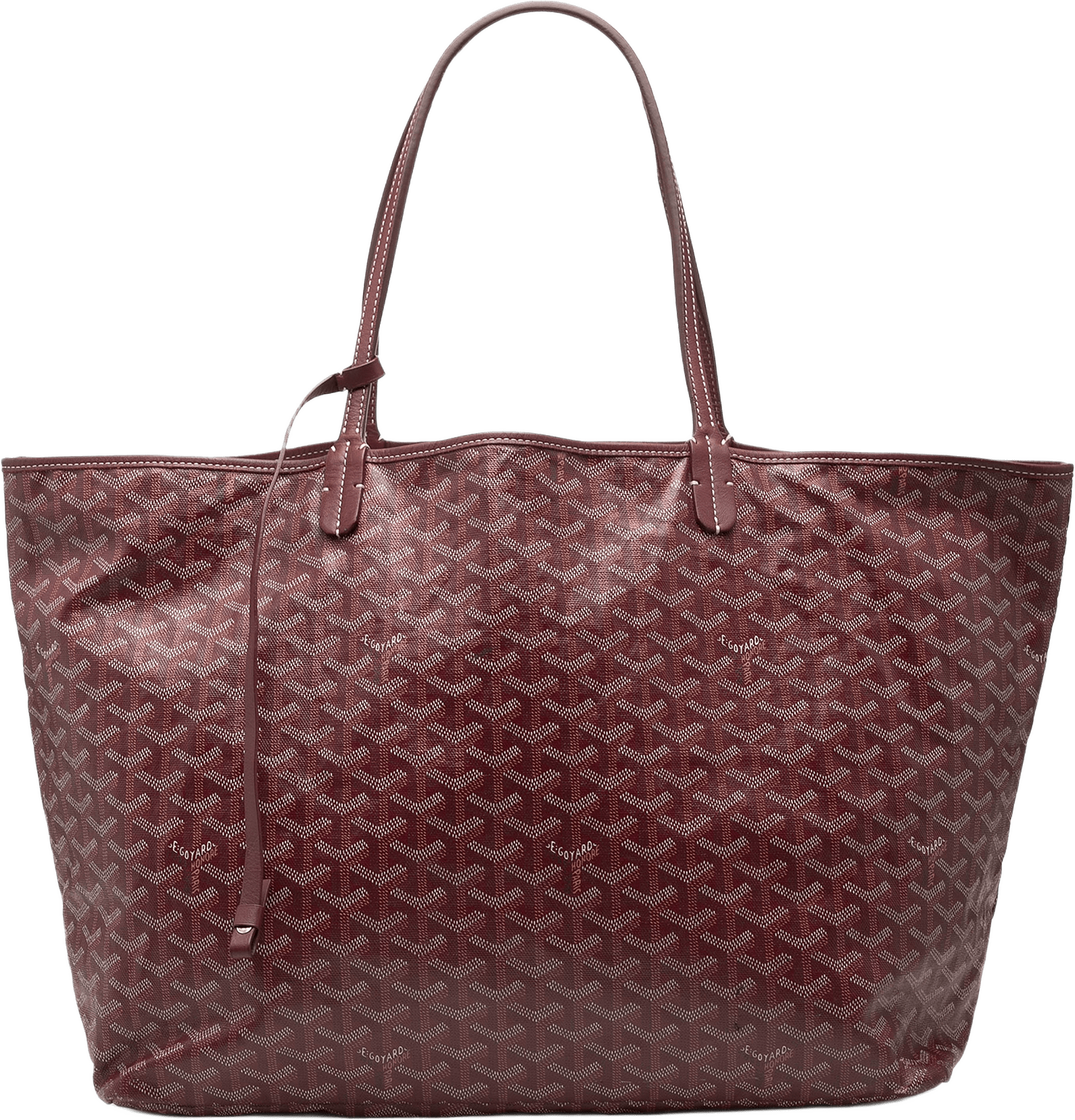 Goyard Goyardine Saint Louis Gm, från Luxclusif, i färgen röd.
