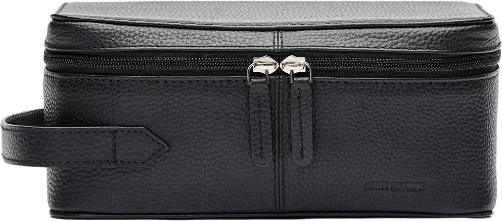Toiletry Bag Velia Brown, från John Henric, i färgen black.