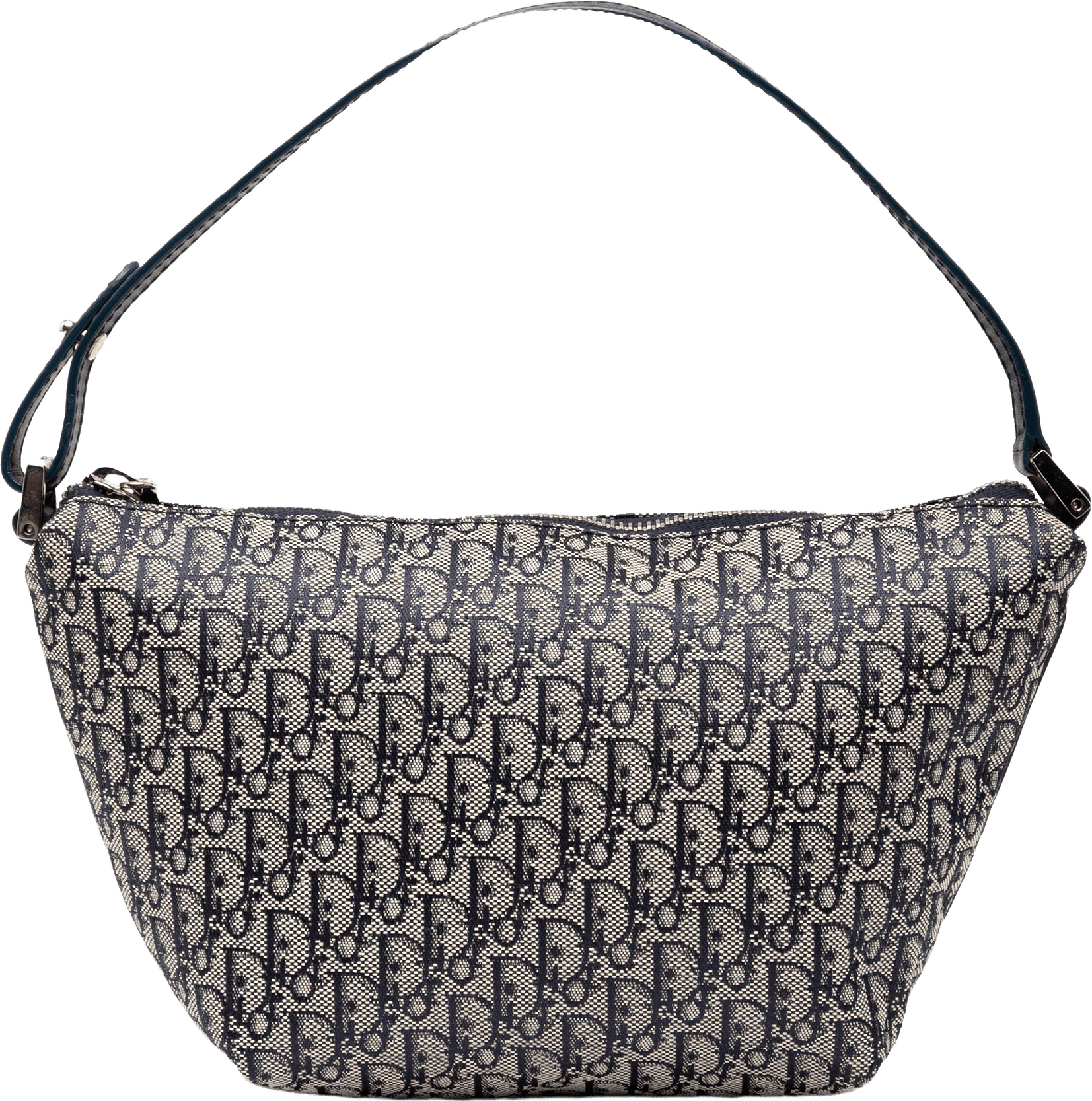 Dior Diorissimo Coated Canvas Handbag, från Luxclusif, i färgen black.