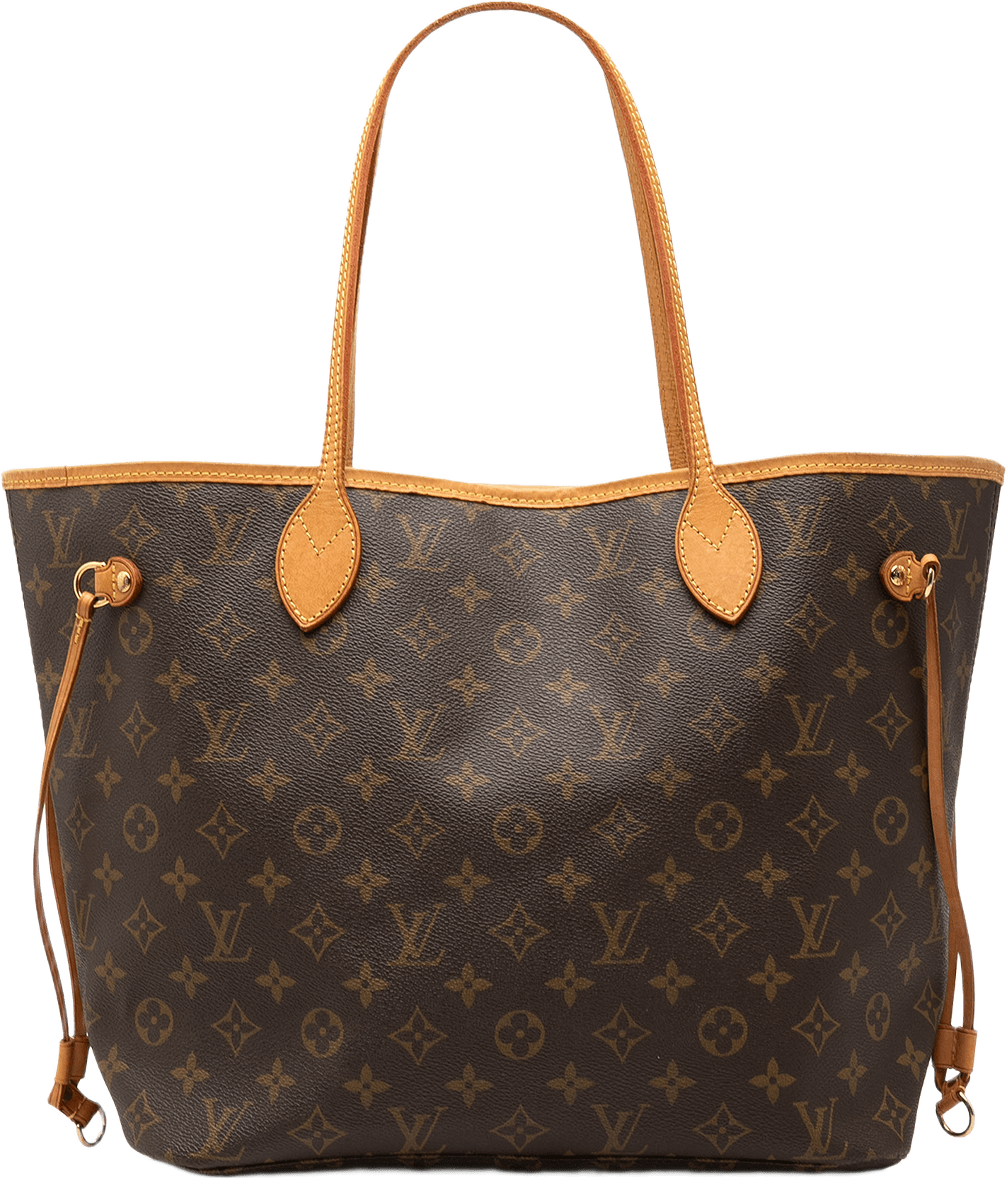 Louis Vuitton Monogram Neverfull Mm, från Luxclusif, i färgen brun.