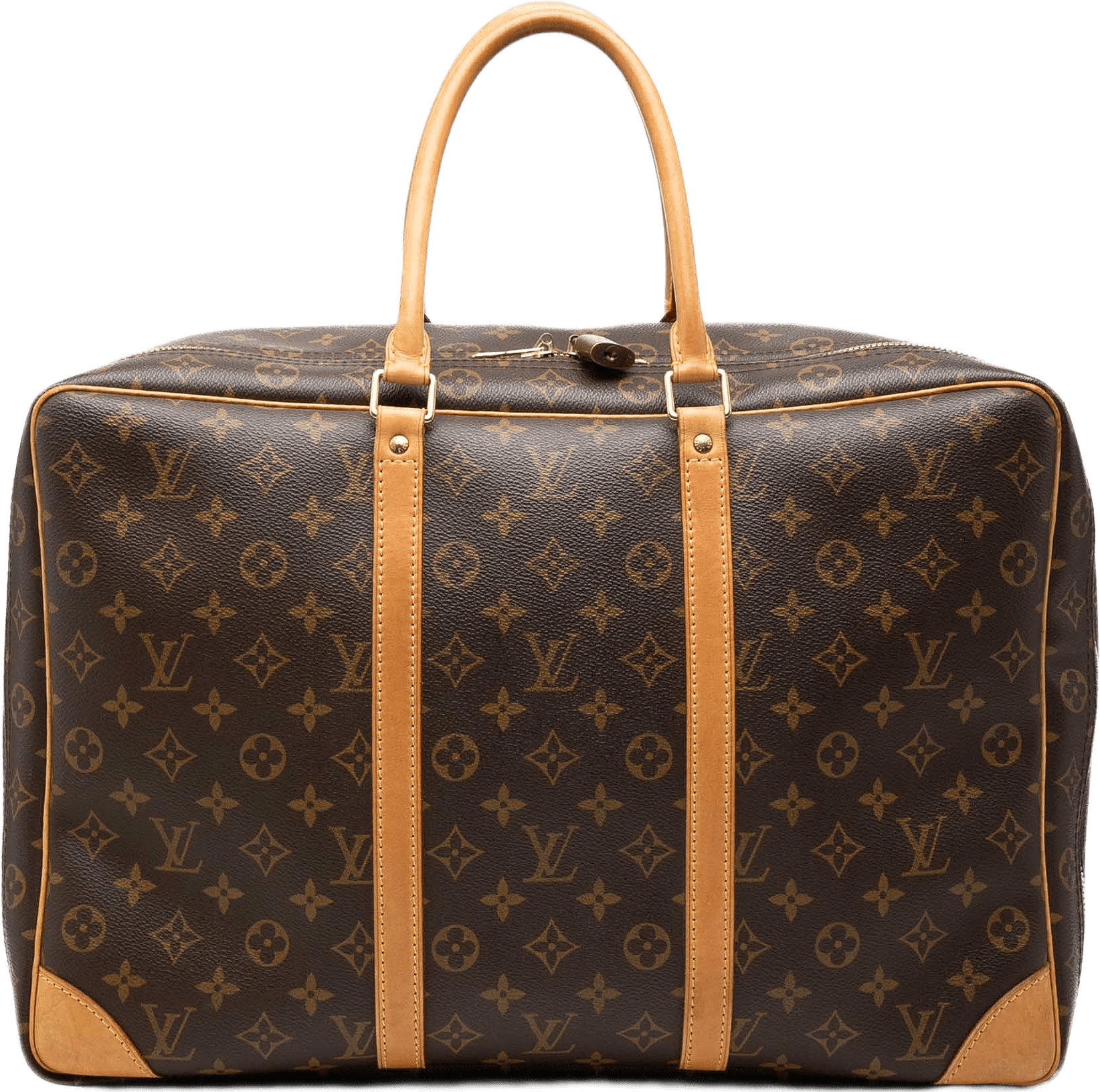 Louis Vuitton Monogram Sirius 45, från Luxclusif, i färgen brun.