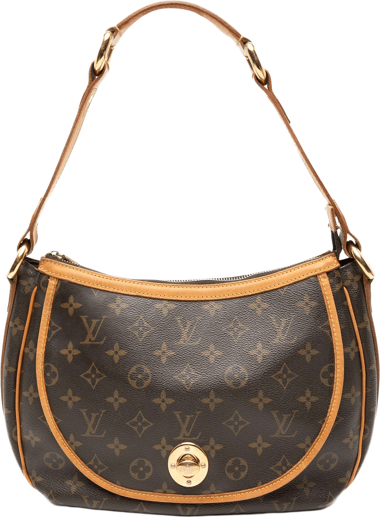 Louis Vuitton Monogram Tulum Pm, från Luxclusif, i färgen brown.