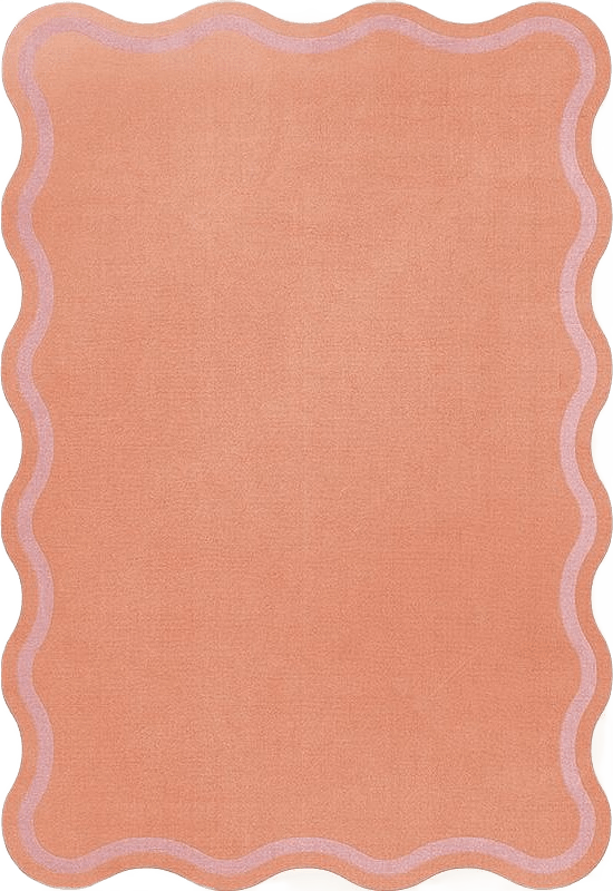 Scallop Ullmatta Watermelon Pink
