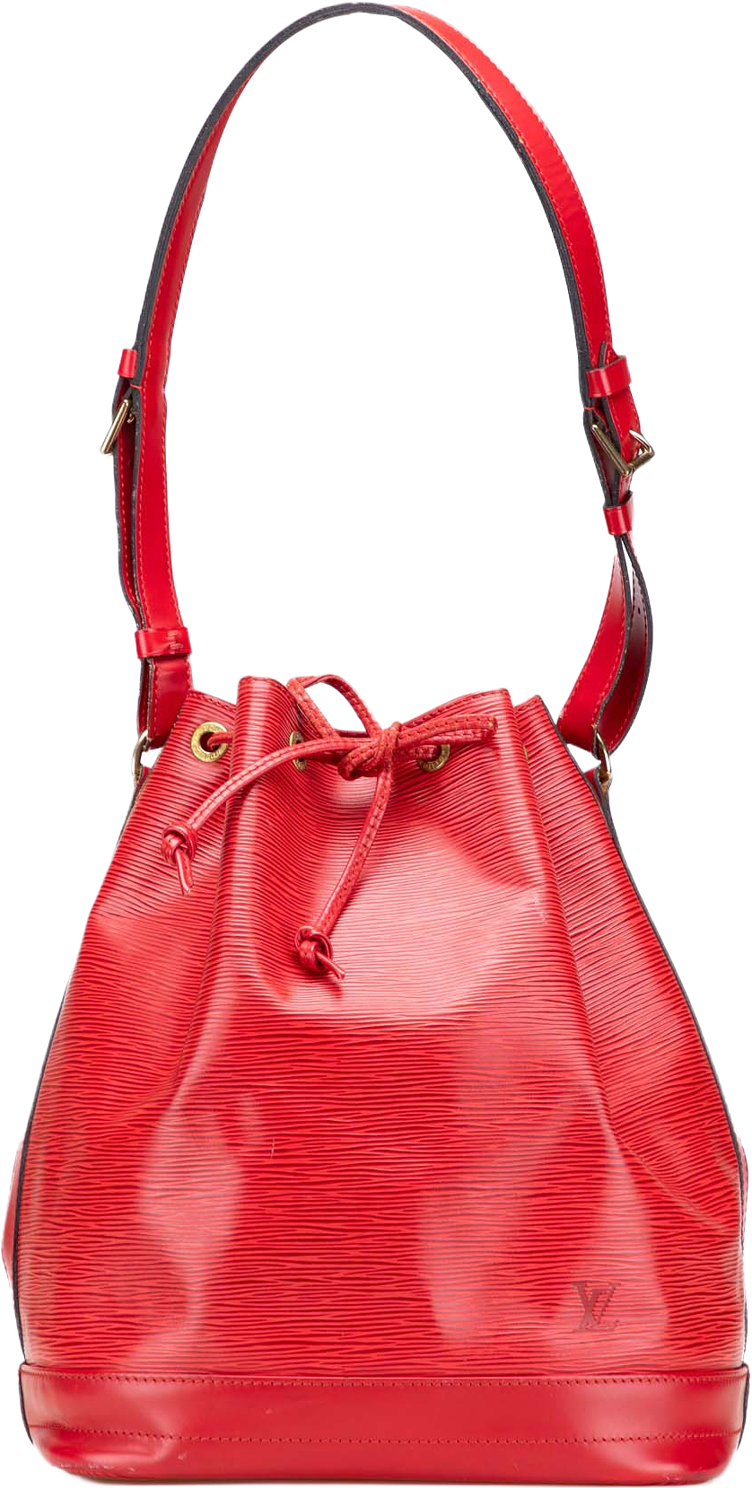 Louis Vuitton Epi Noe Gm, från Luxclusif, i färgen red.