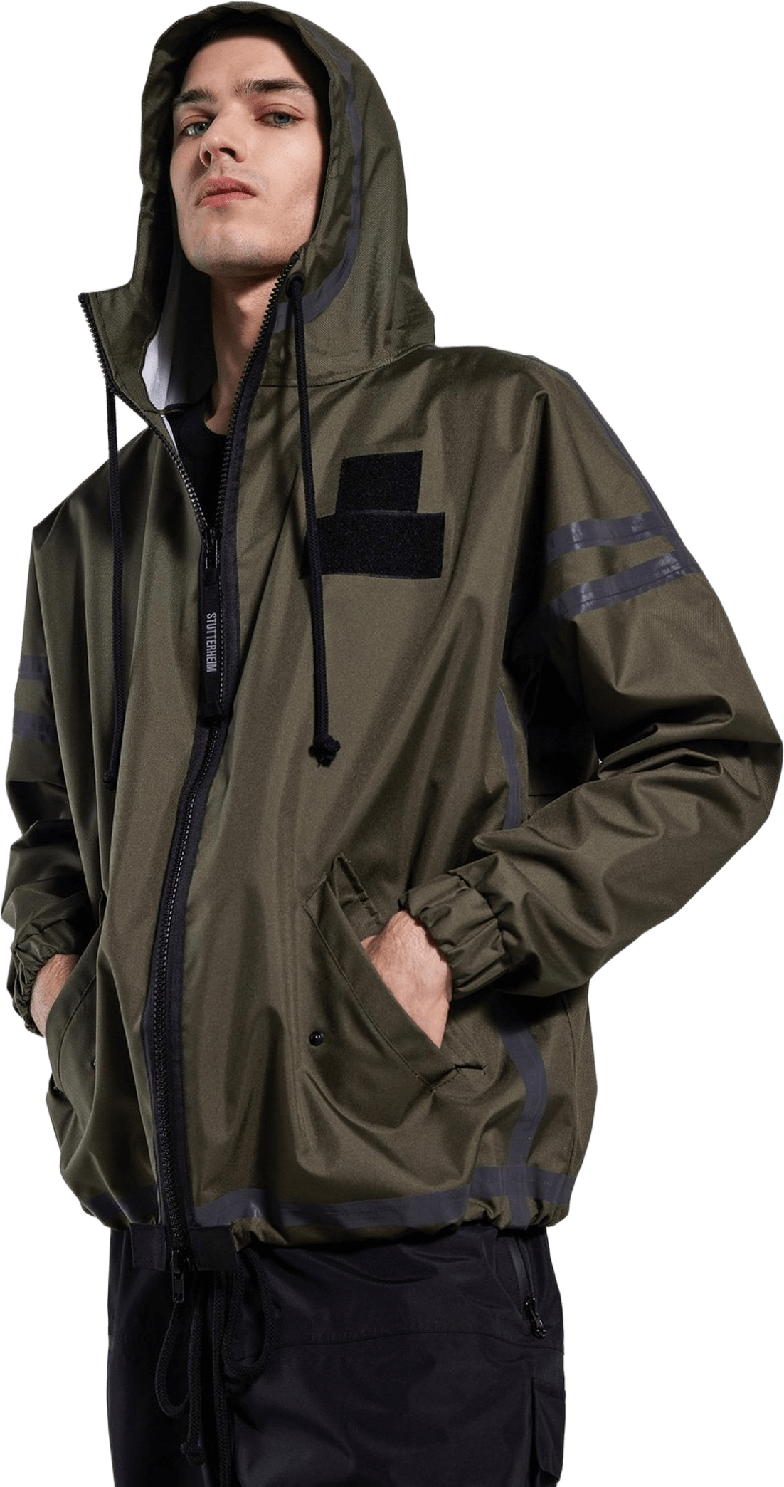 Forsa Full Zip Jacket, från Stutterheim, i färgen green.