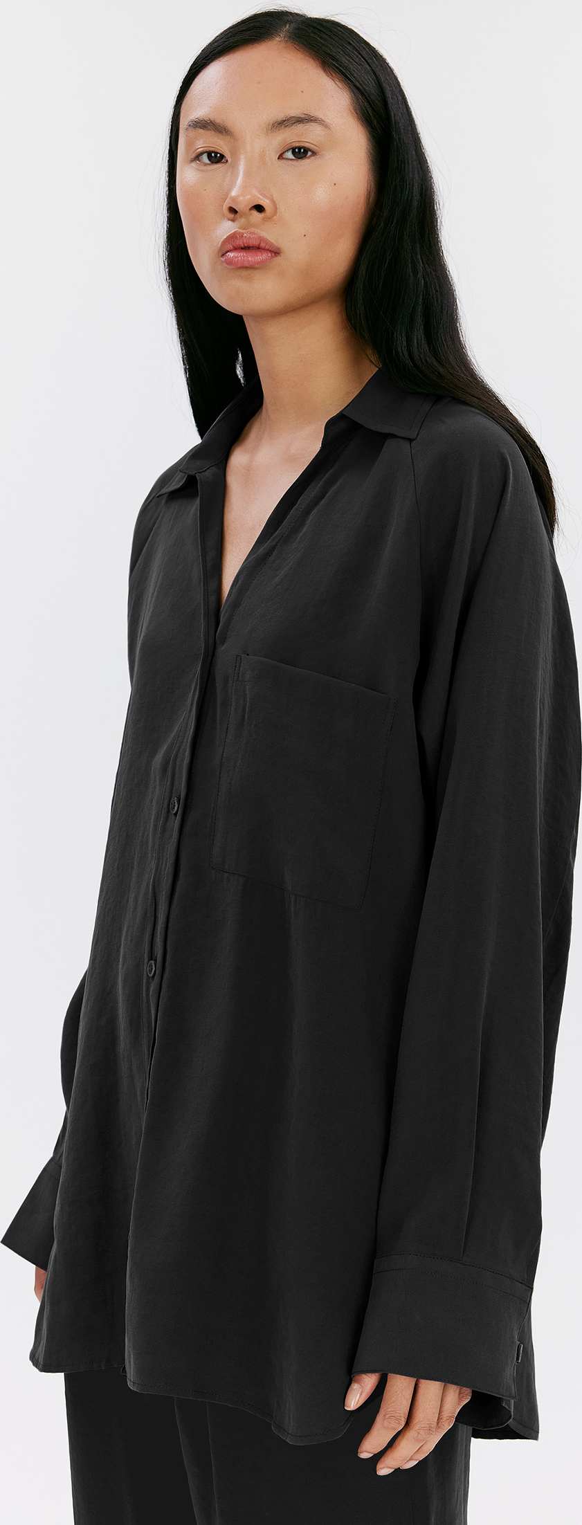 Milena W´s Blouse, från ELVINE, i färgen black.