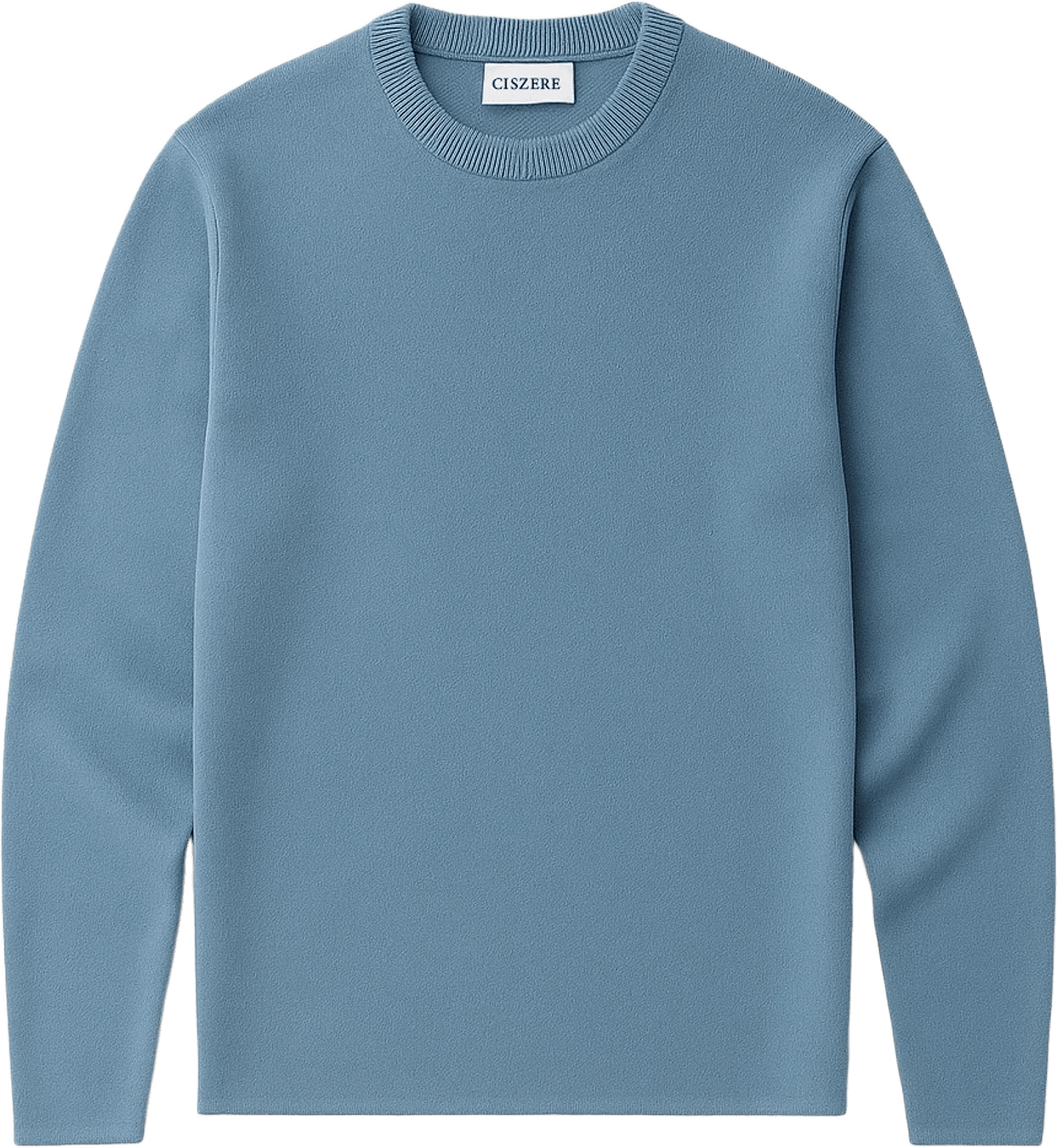 Clark Knitted Roundneck, från Ciszere, i färgen blue.