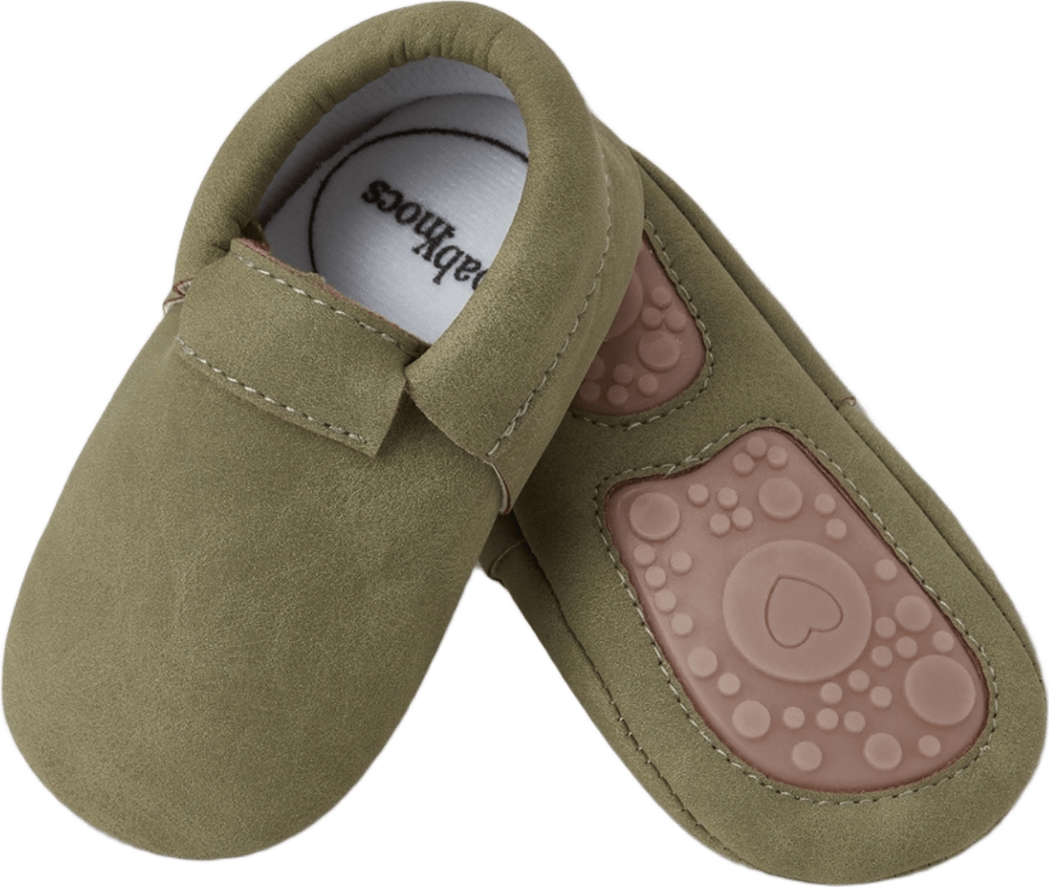 Casual Mocs, från BabyMocs, i färgen green.