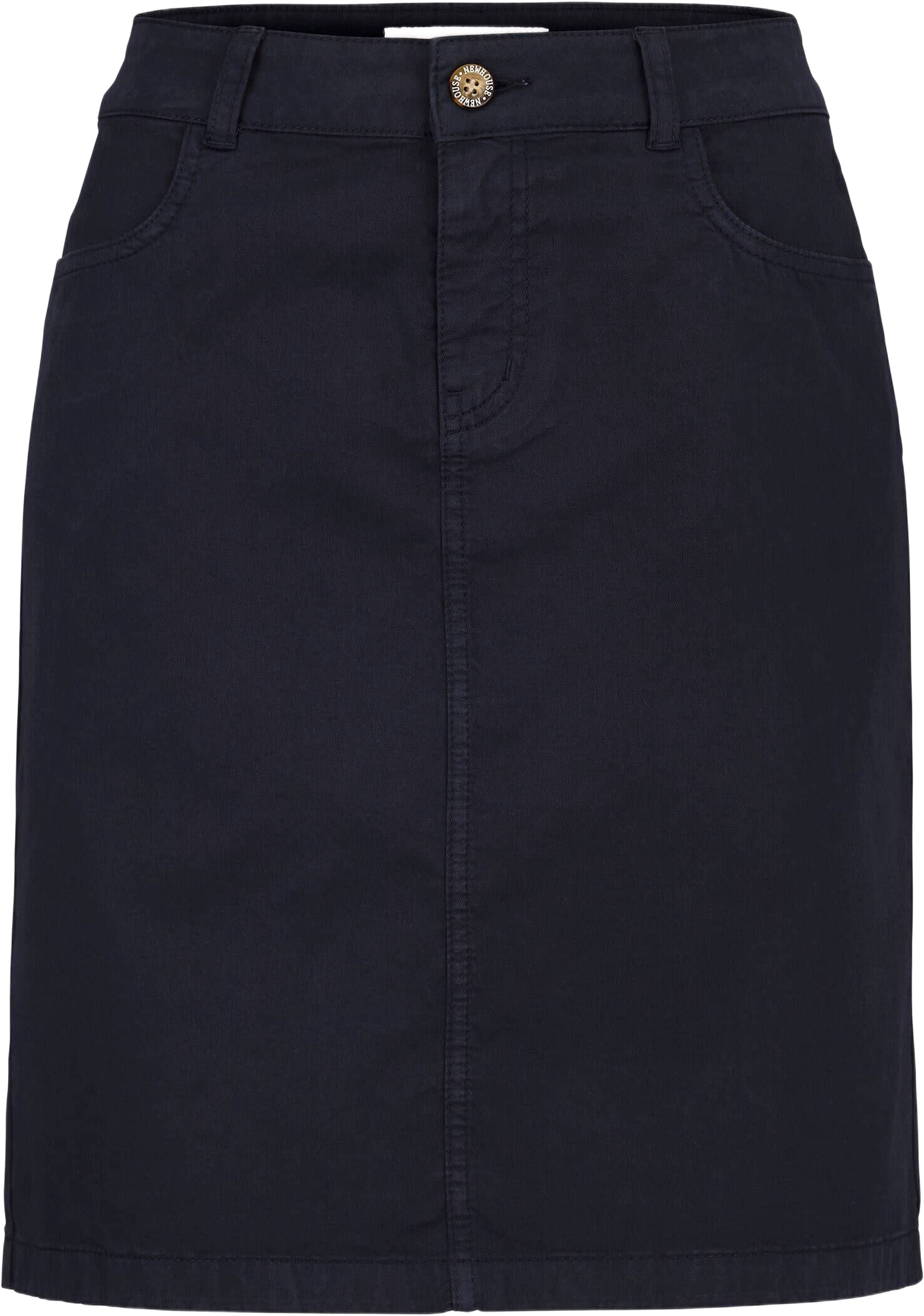Ally Chino Skirt, från Newhouse, i färgen marinblå.