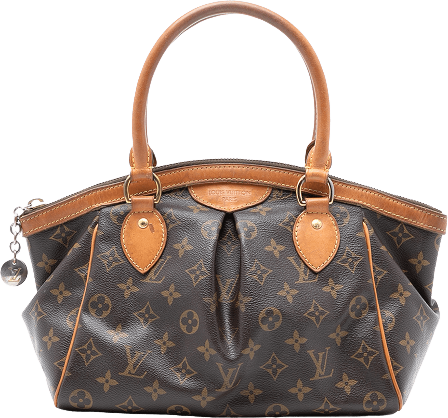 Louis Vuitton Monogram Tivoli Pm, från Luxclusif, i färgen brown.