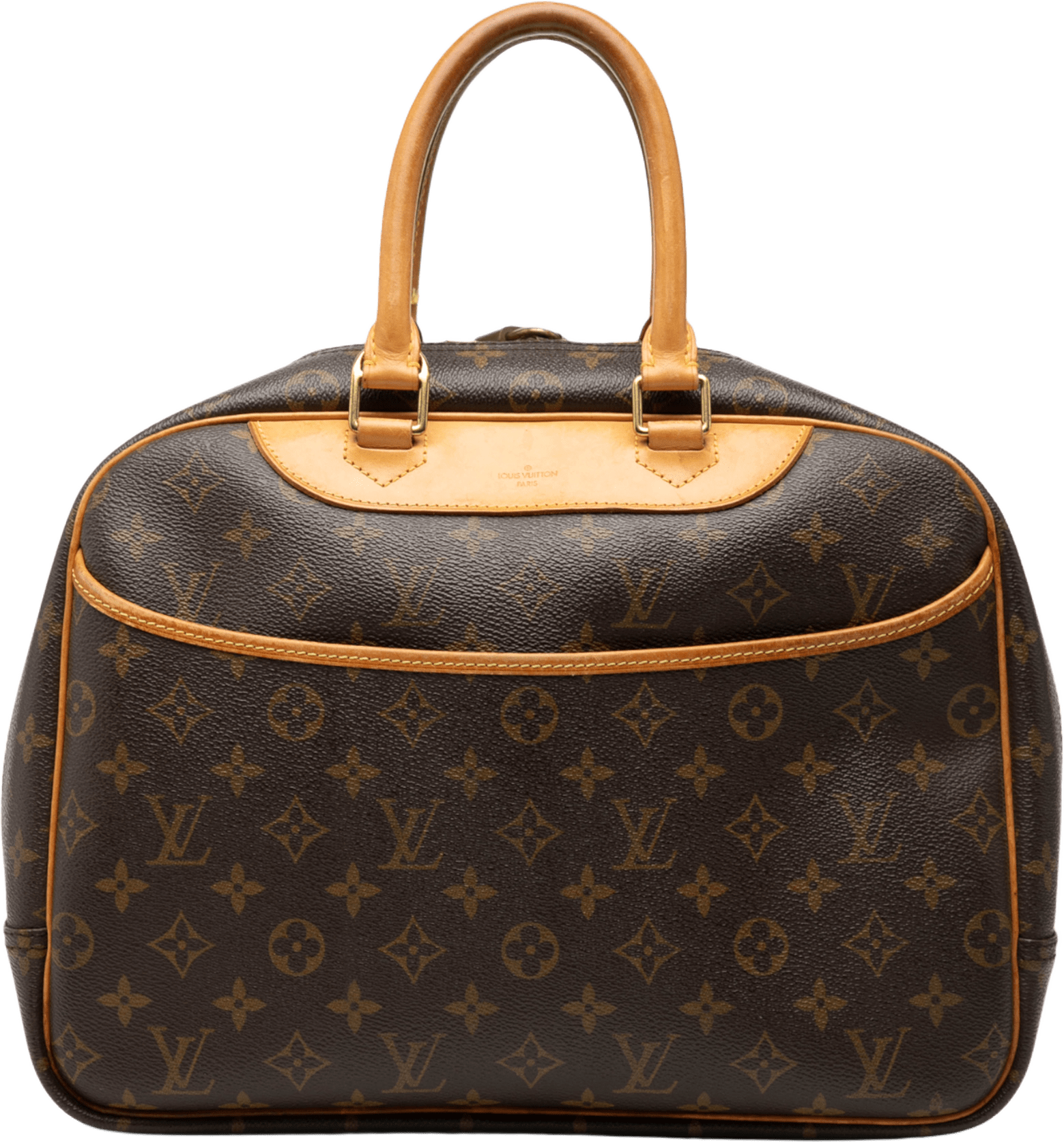 Louis Vuitton Monogram Deauville, från Luxclusif, i färgen brown.