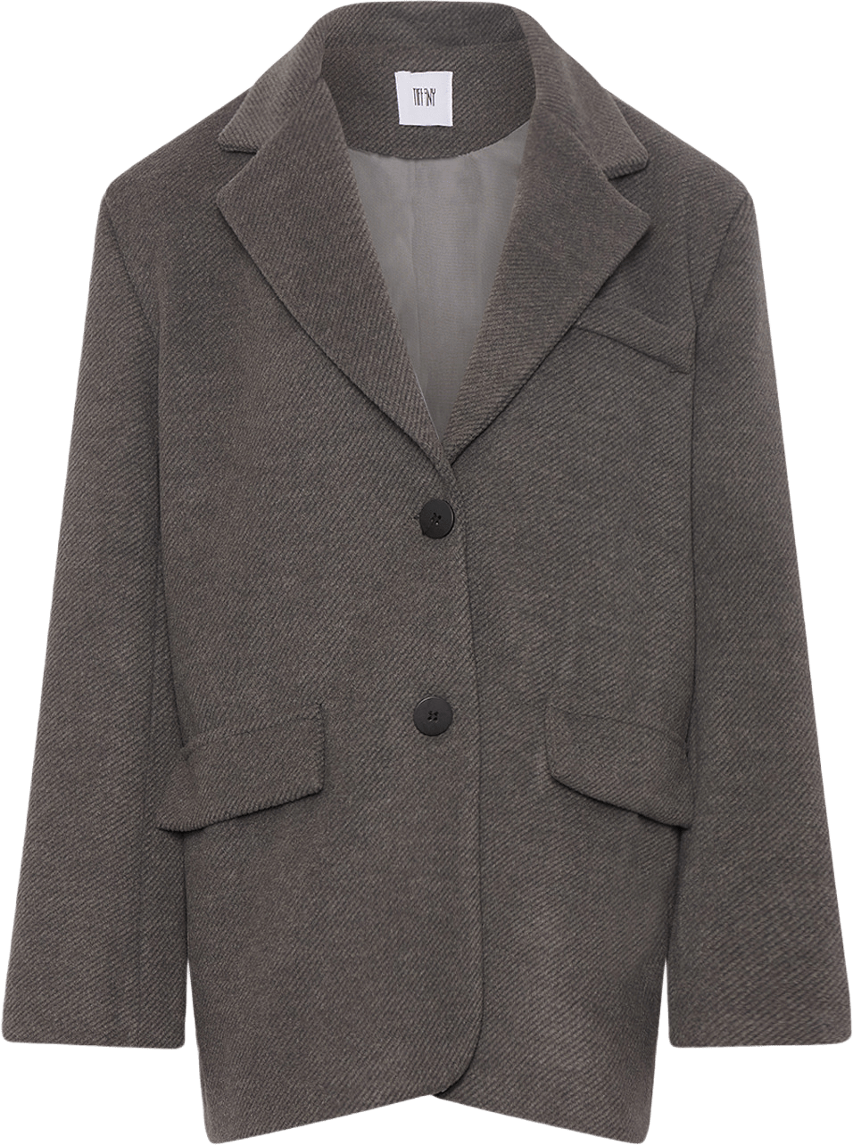 Bailey, Blazer - Caramel, från Tiffany, i färgen dark grey.