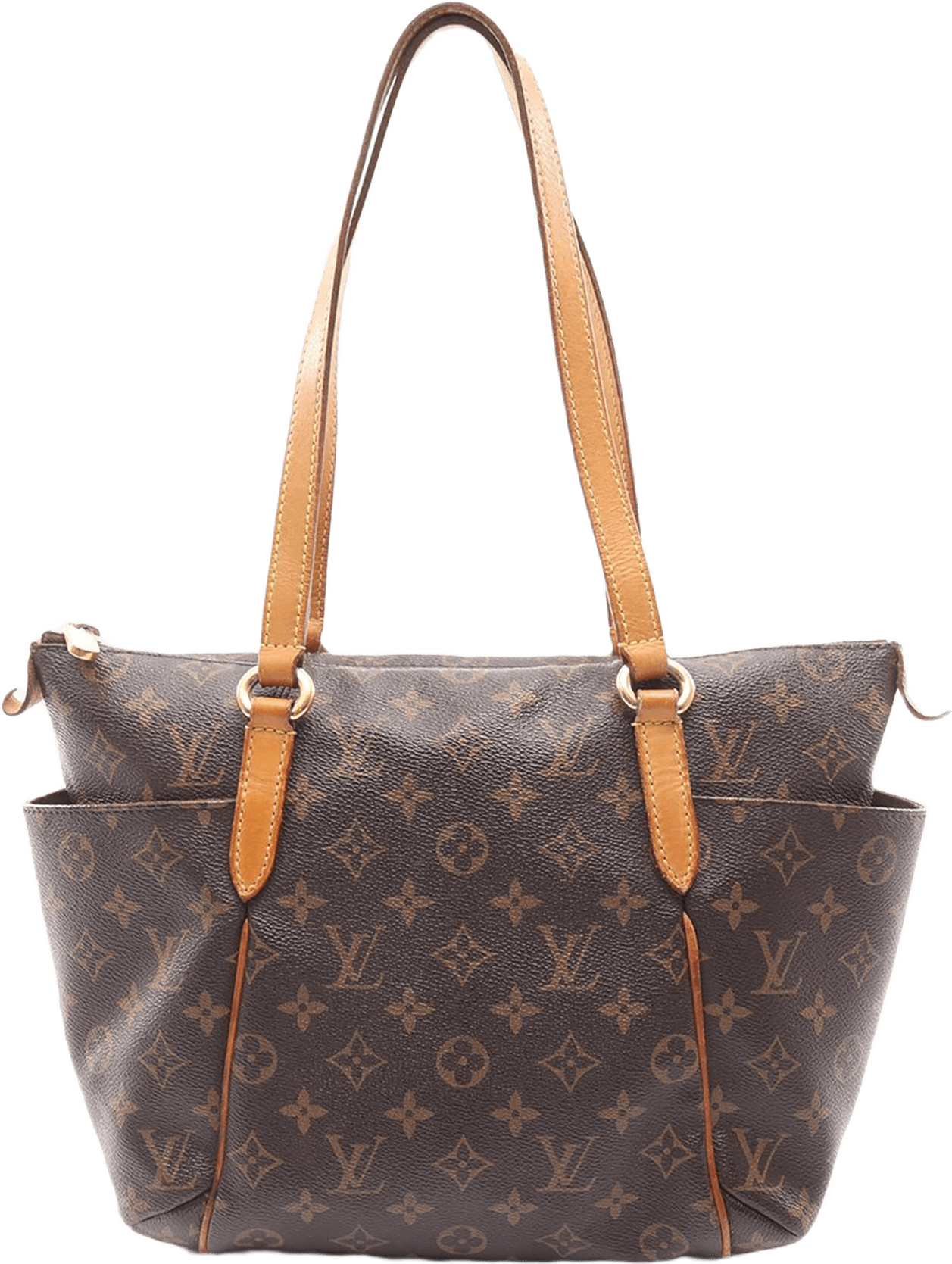 Louis Vuitton Monogram Totally Pm, från Luxclusif, i färgen brown.