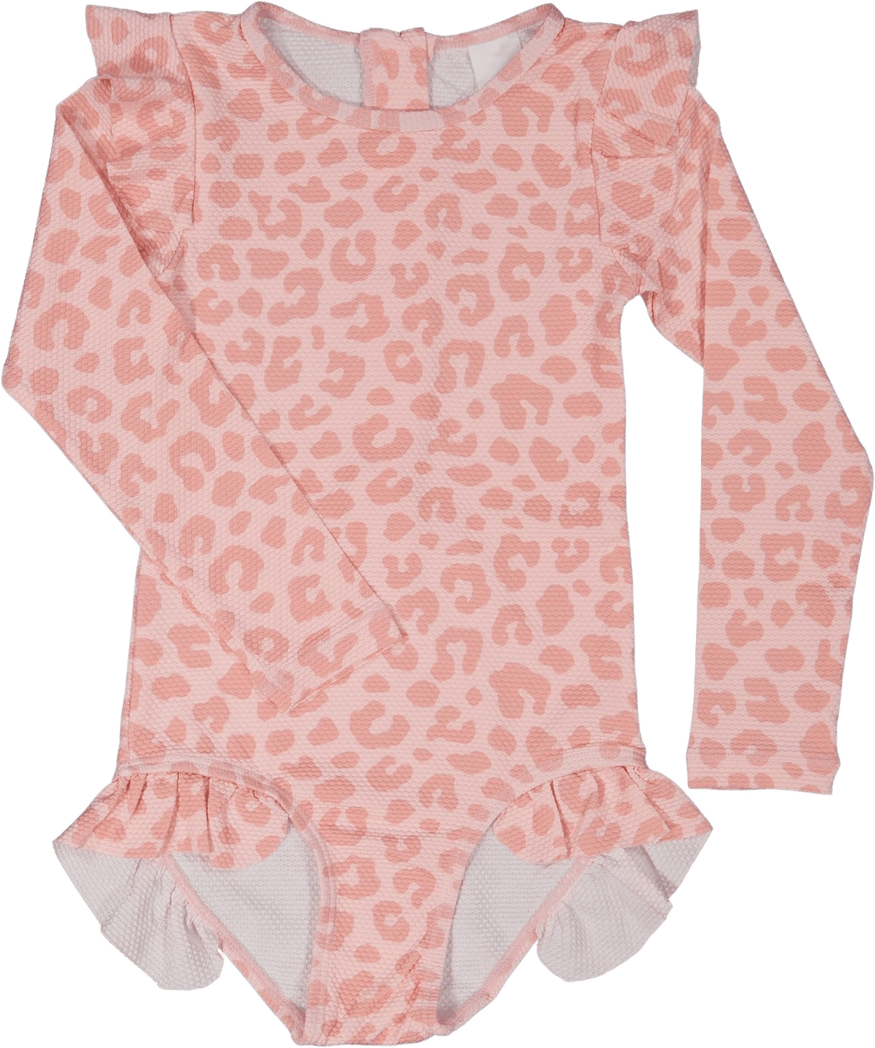 Uv-baddräkt Lång Arm, från Geggamoja, i färgen rosa.