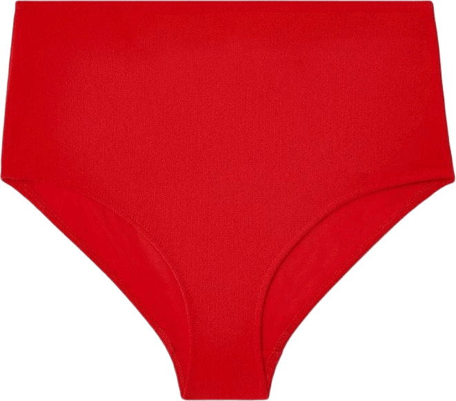 Highwaist Bikini Briefs, från Understatement, i färgen papaya.