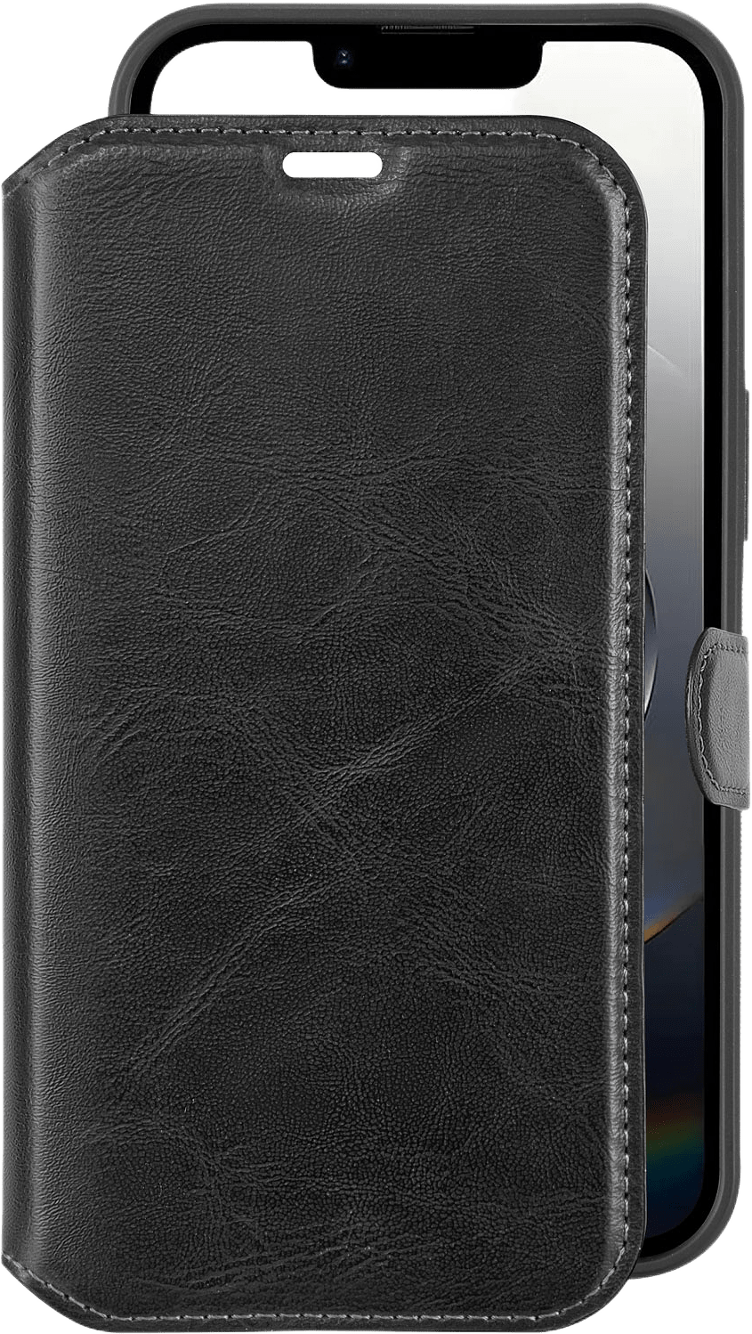 2-in-1 Slim Wallet Iphone 16e, från Champion Nordic, i färgen svart.