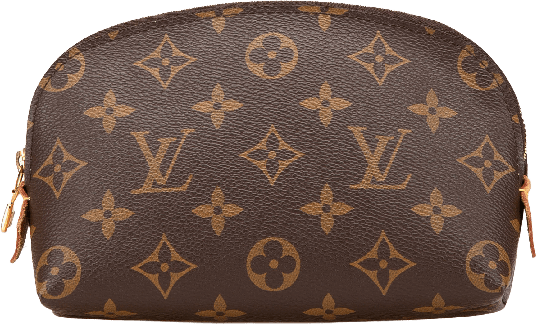 Louis Vuitton Monogram Cosmetic Pouch, från Luxclusif, i färgen brown.