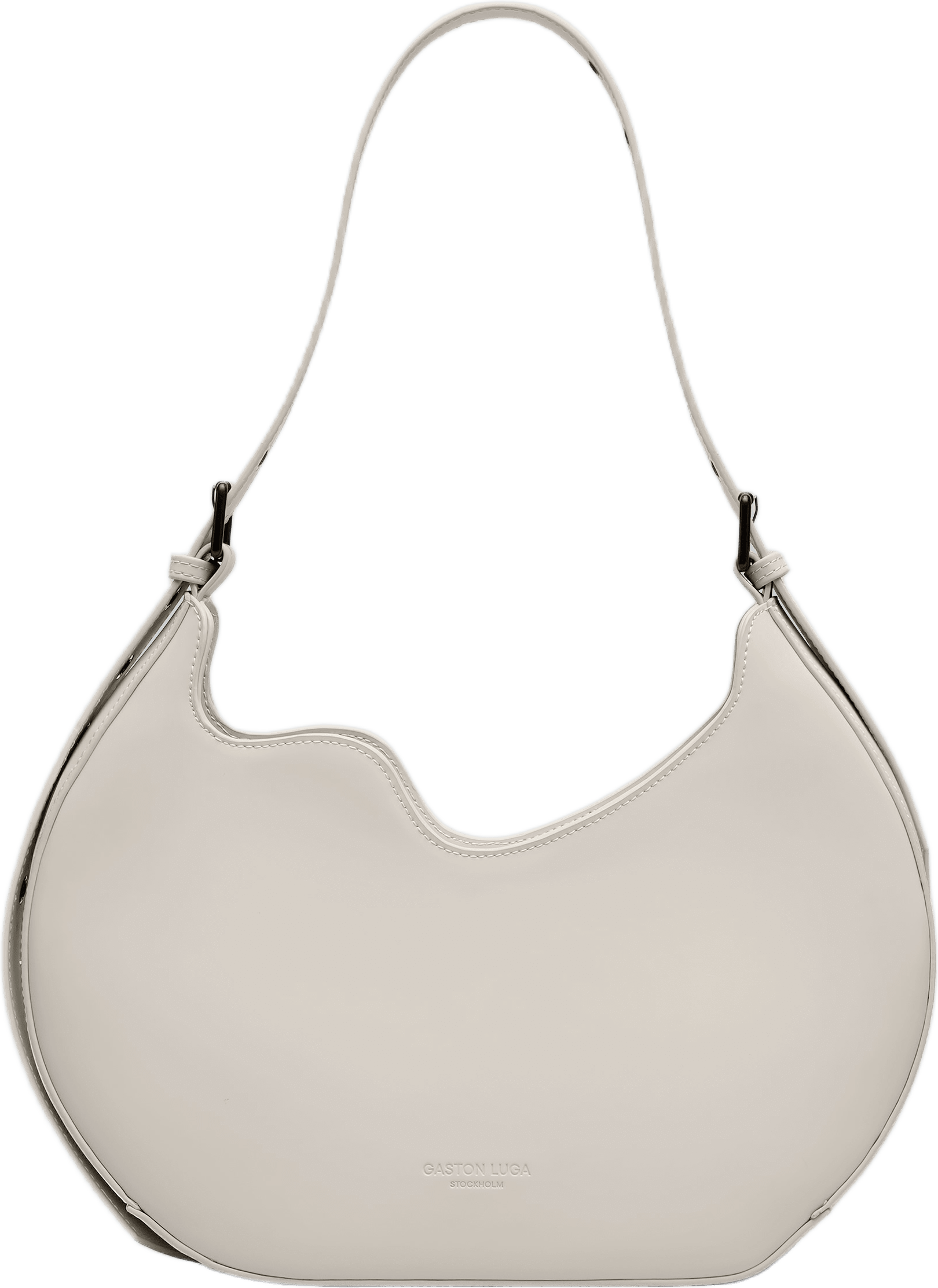 Mila Bag, från Gaston Luga, i färgen cloud cream.