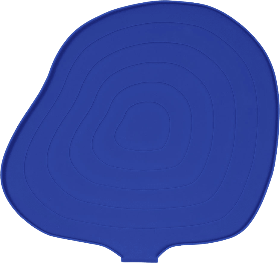 Mio Dish Tray, från OYOY Living, i färgen optic blue.