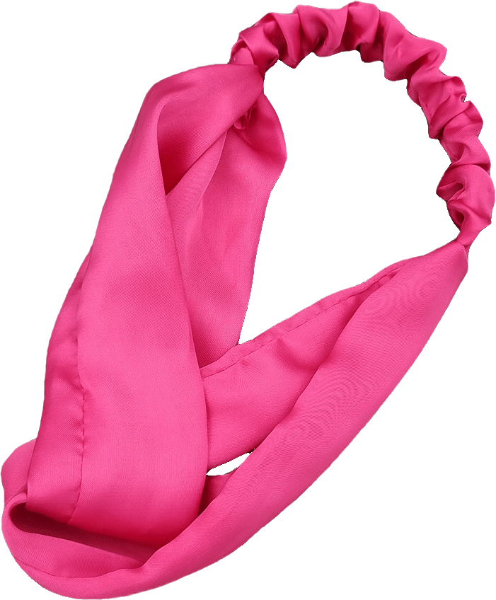 Enfärgade Hårband, från Complement Kids, i färgen fuchsia.