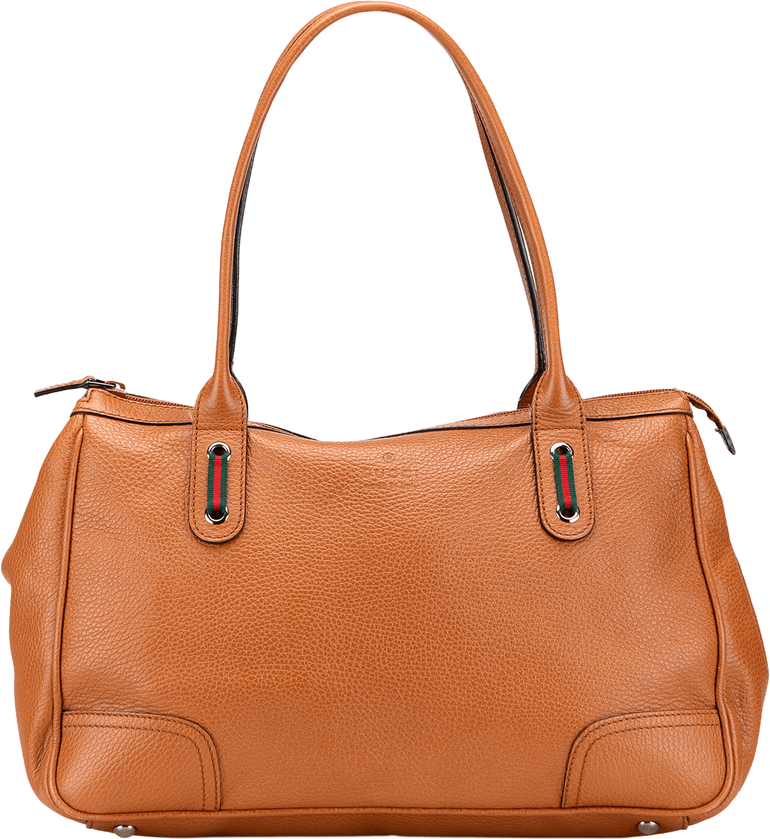 Gucci Leather Princy Tote, från Luxclusif, i färgen light brown.
