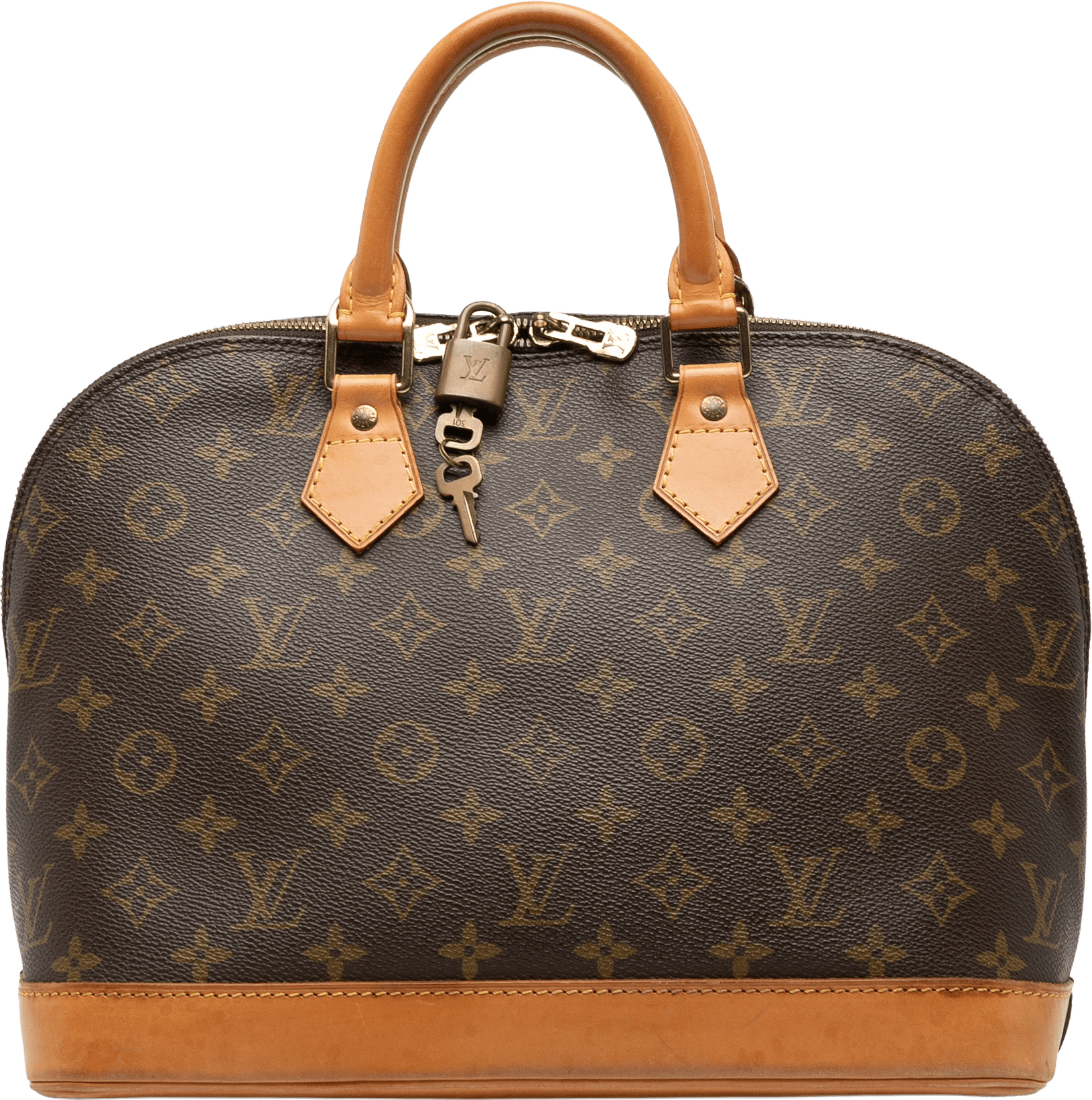 Louis Vuitton Monogram Alma Pm, från Luxclusif, i färgen brown.
