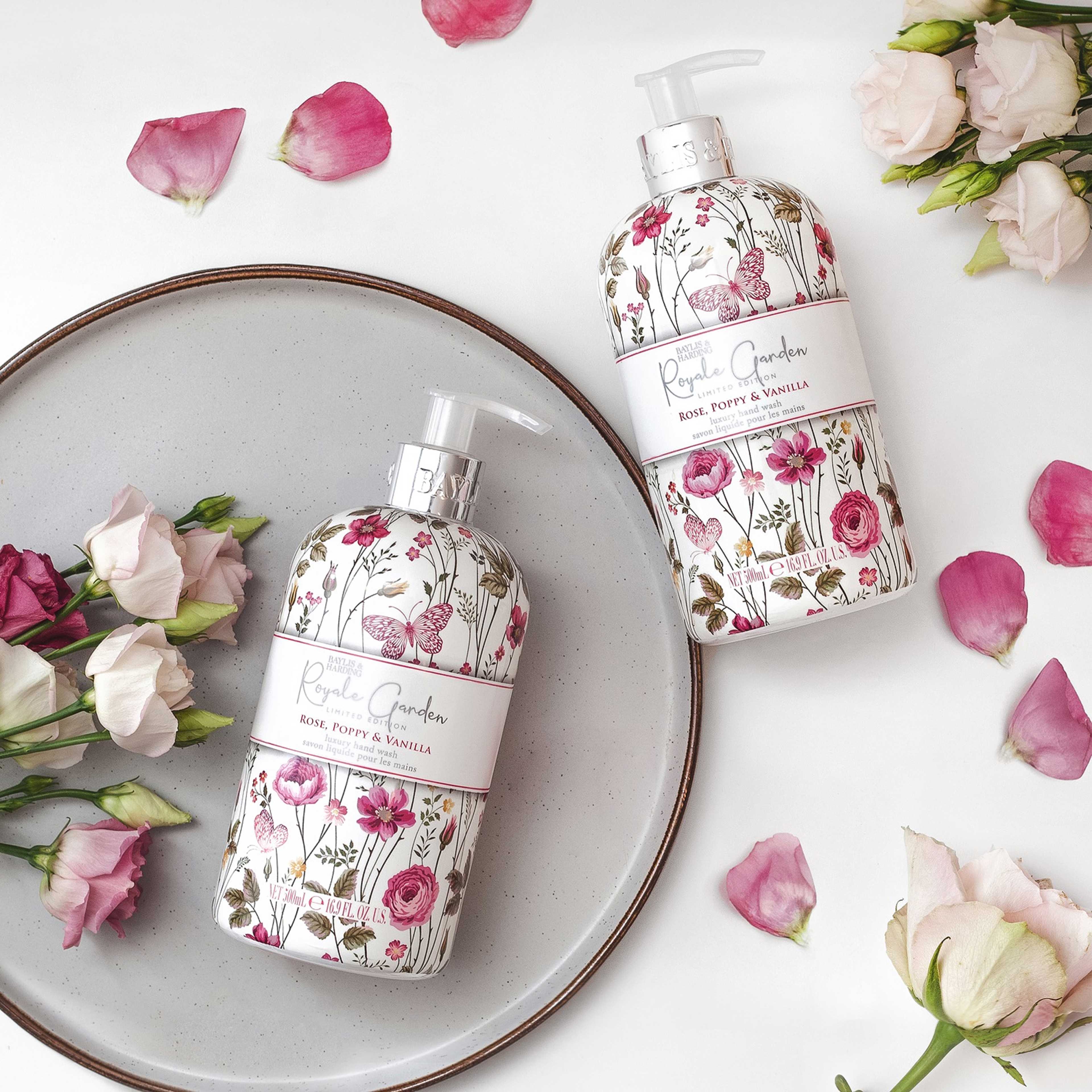 Rose, Poppy & Vanilla Hand Soap