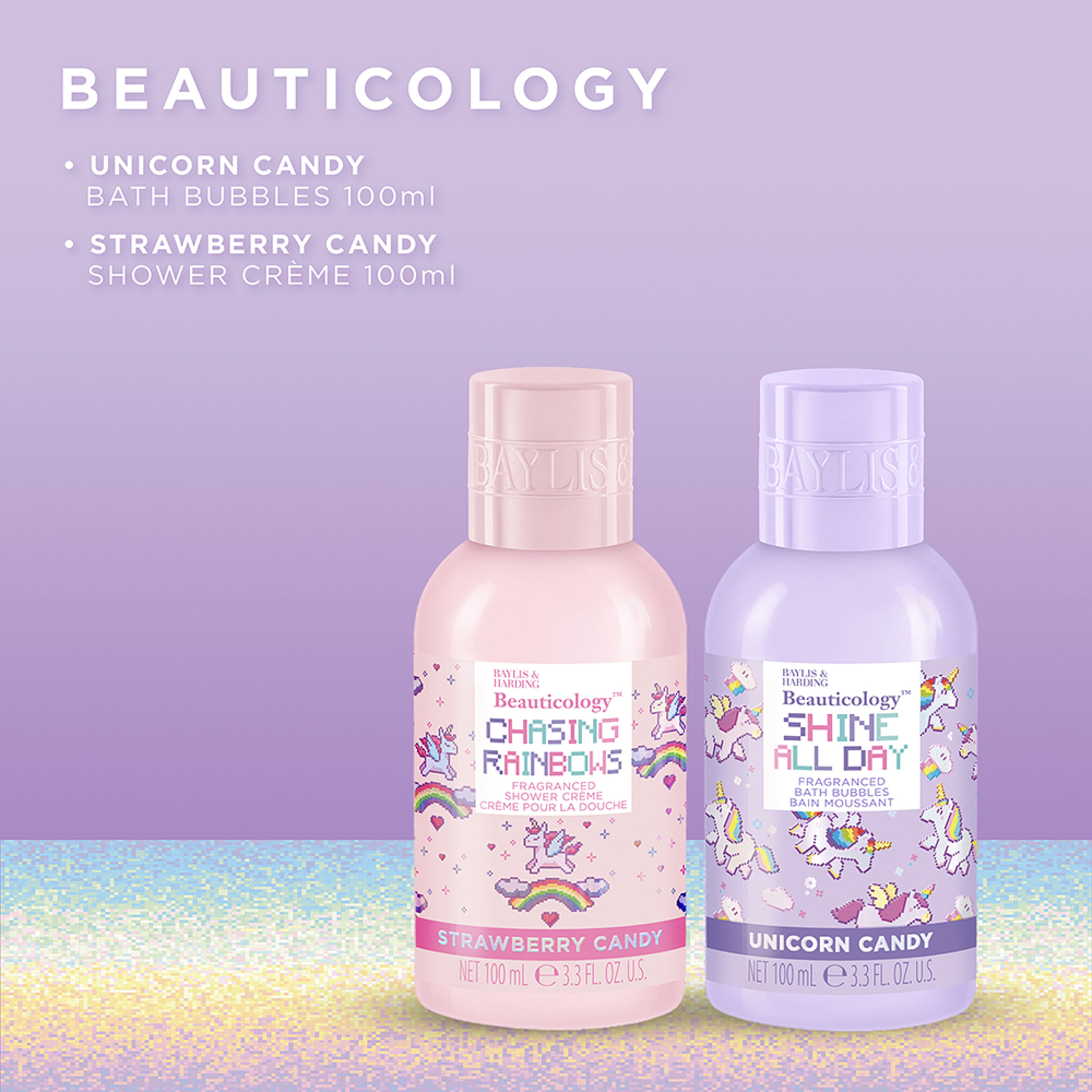 Beauticology Unicorn Beauty Bag Gift Set, från Baylis & Harding. Klicka för att öppna bilden i stort format