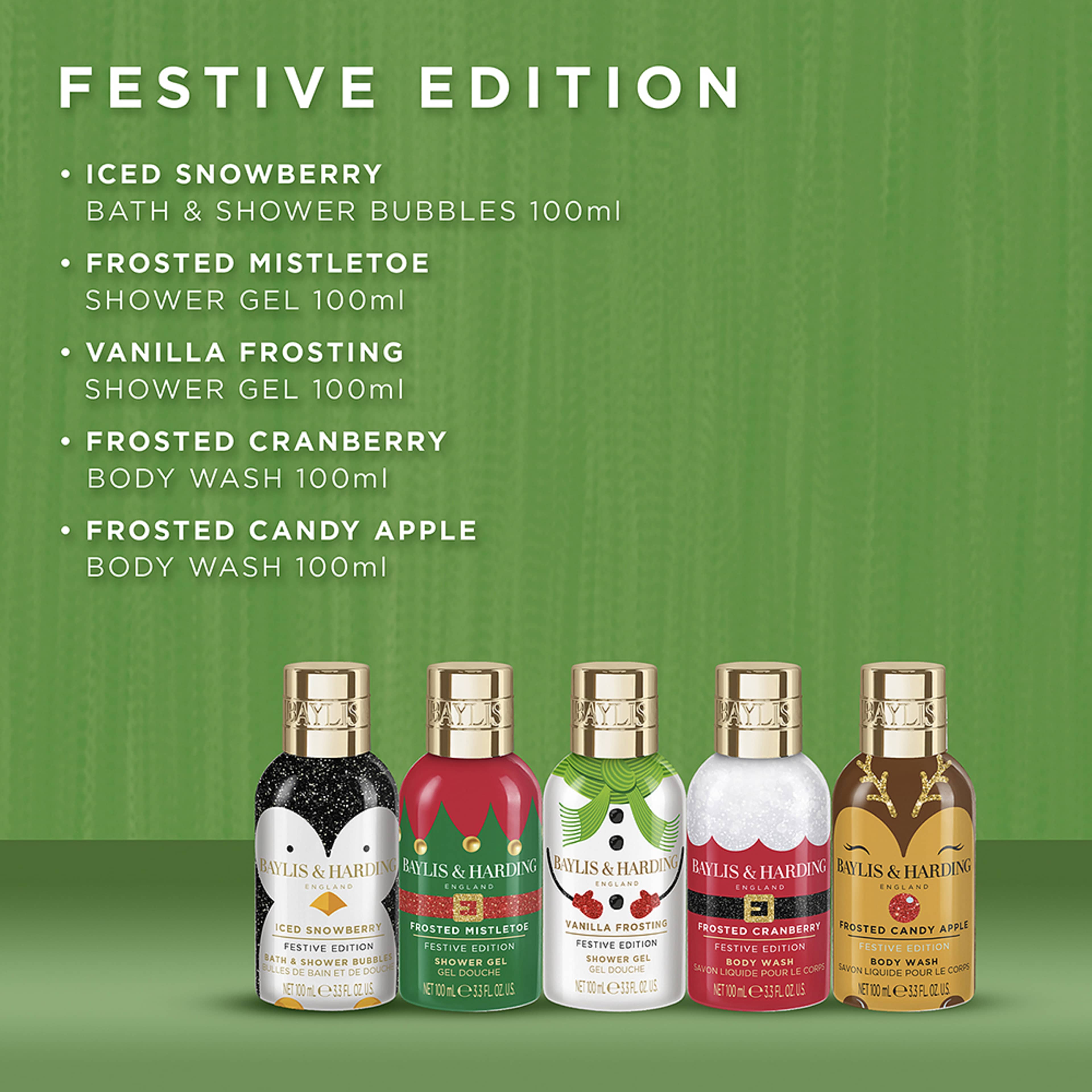 Festive Luxury Assorted Bathing Gift Set, från Baylis & Harding. Klicka för att öppna bilden i stort format