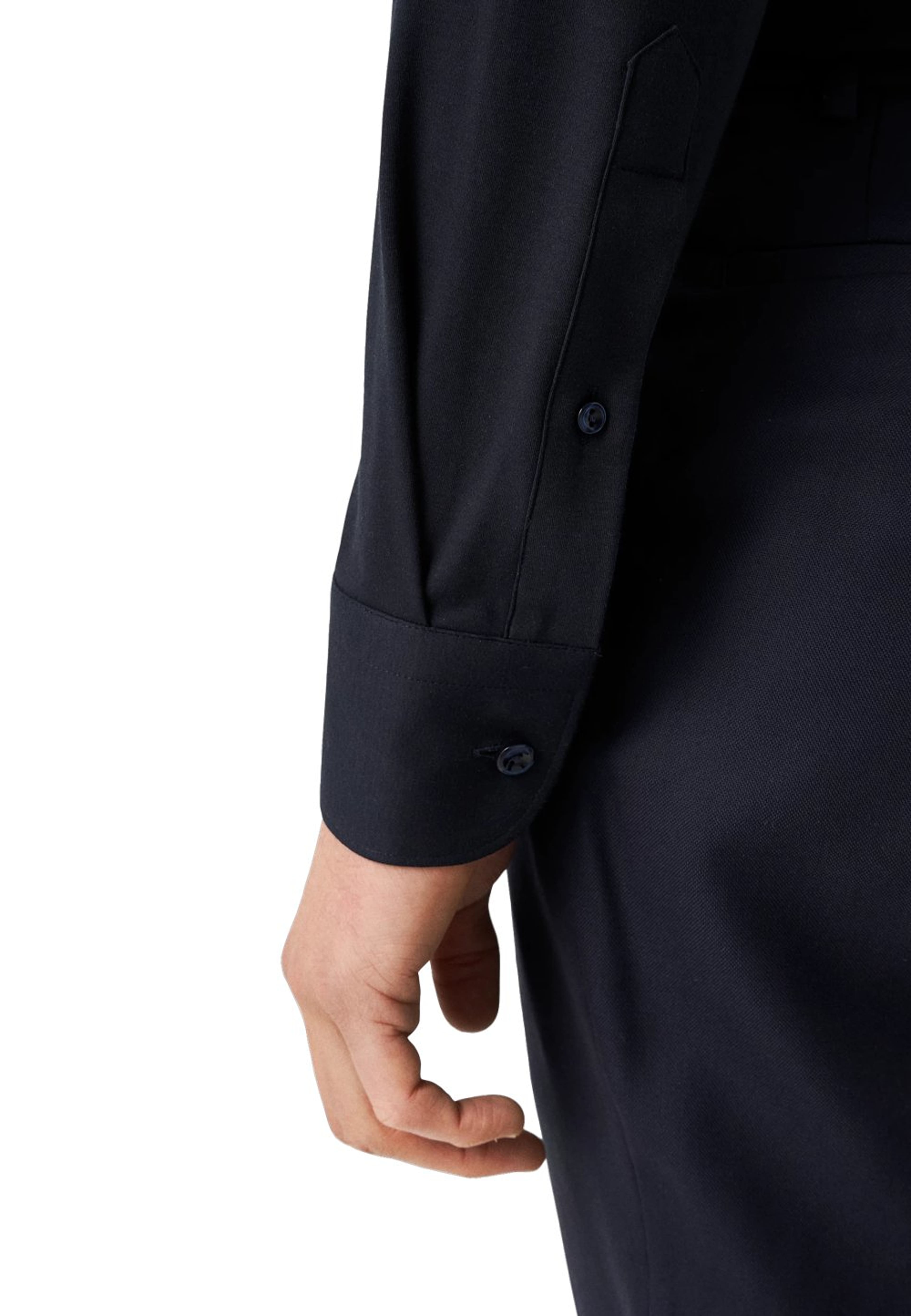 Bomullsskjorta Med Fyrvägsstretch Slim Fit