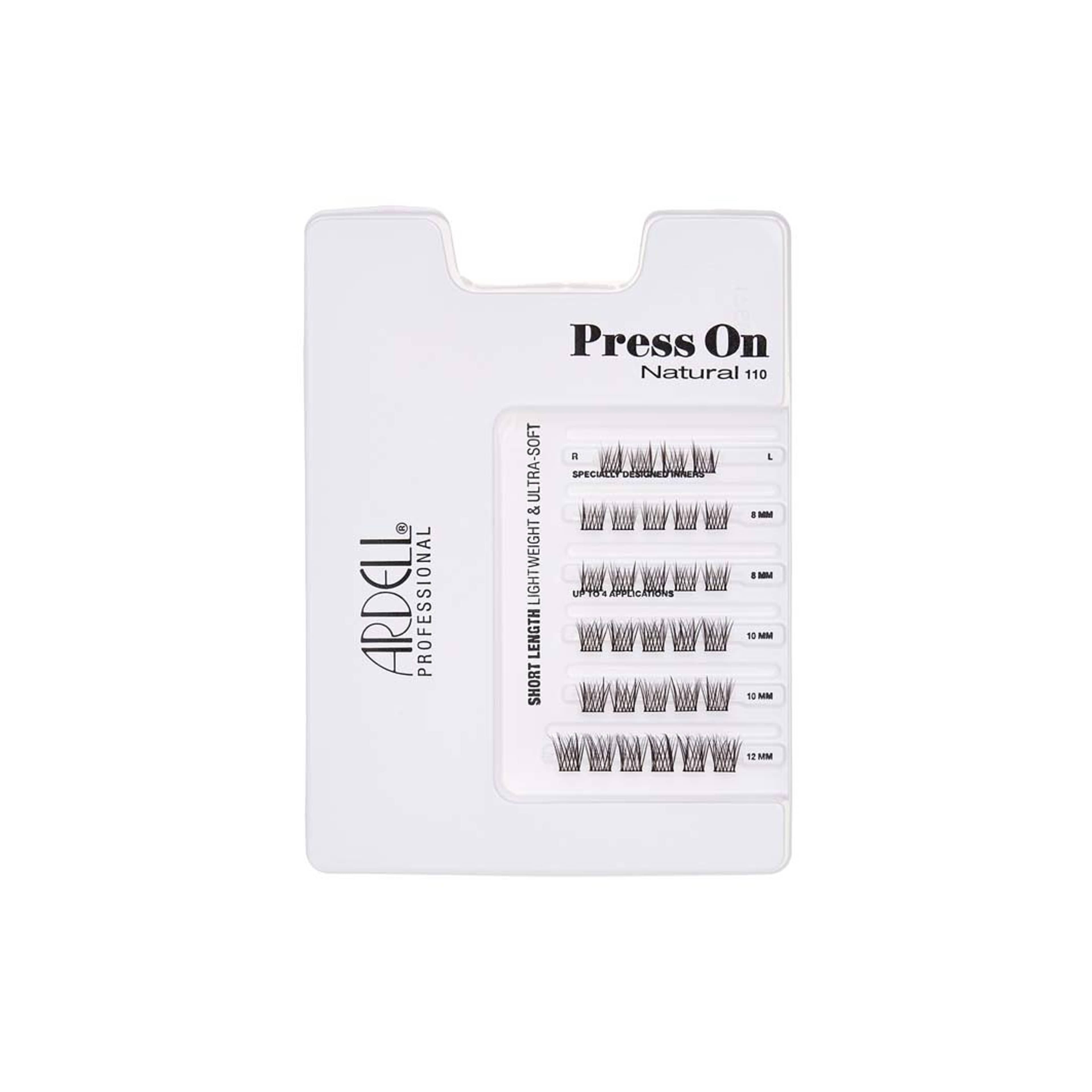 Press On Overlash Extensions Natural 110, från Ardell. Klicka för att öppna bilden i stort format