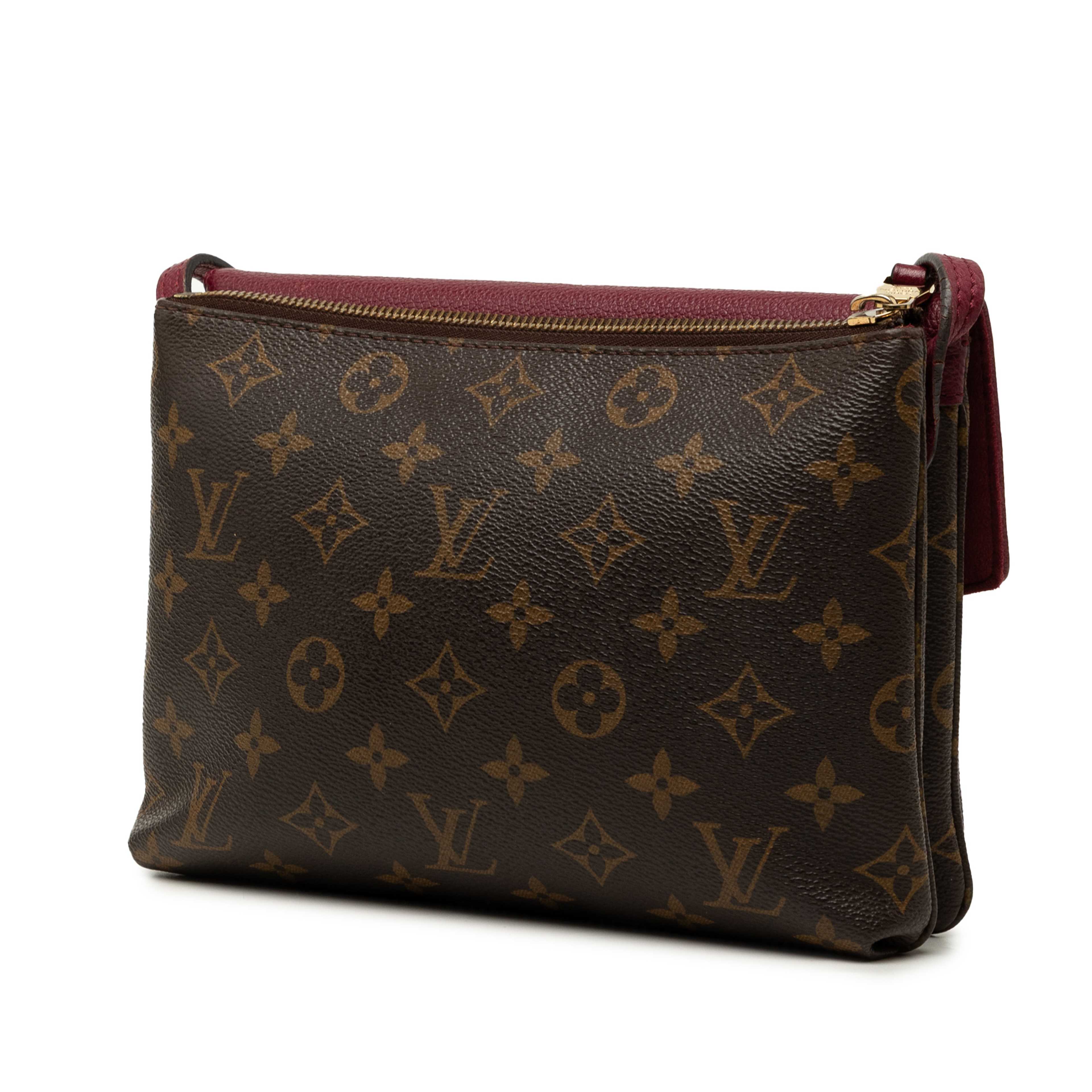Louis Vuitton Monogram Twinset, från Luxclusif, i färgen brun. Klicka för att öppna bilden i stort format