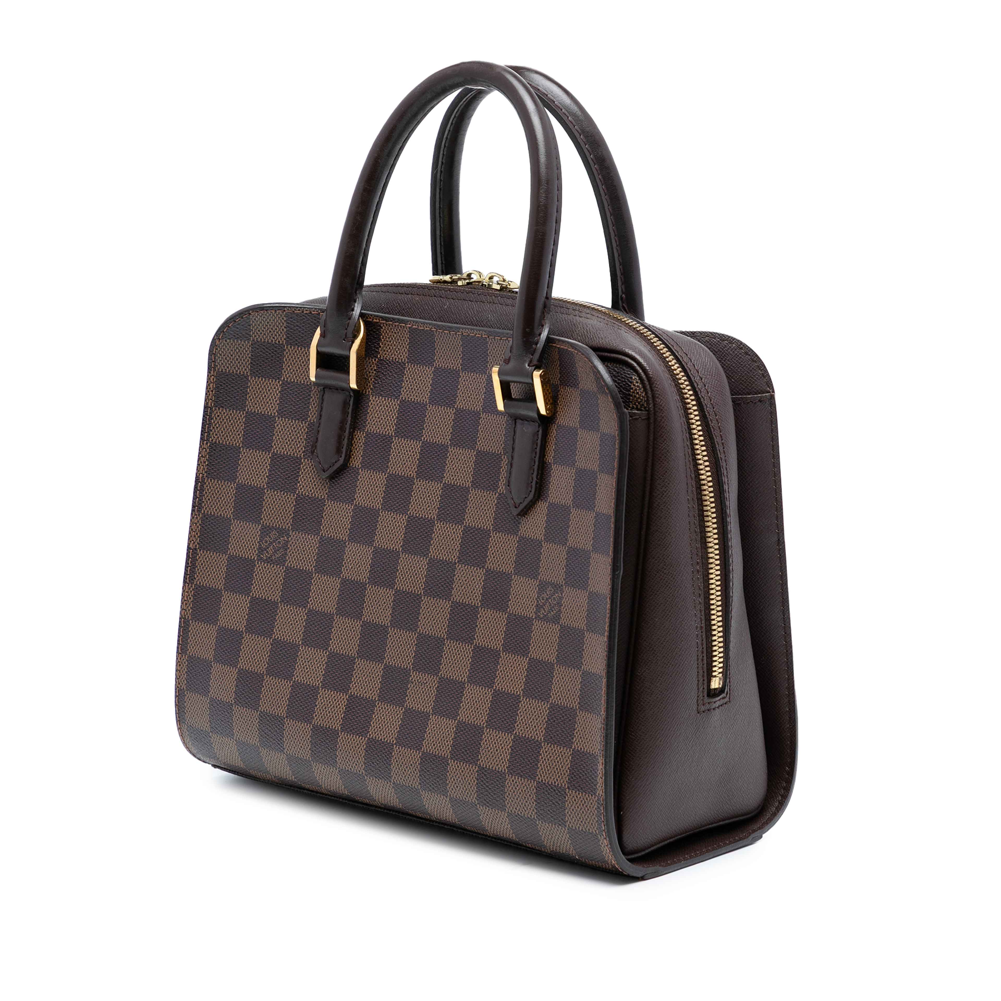 Louis Vuitton Damier Ebene Triana, från Luxclusif, i färgen brown. Klicka för att öppna bilden i stort format