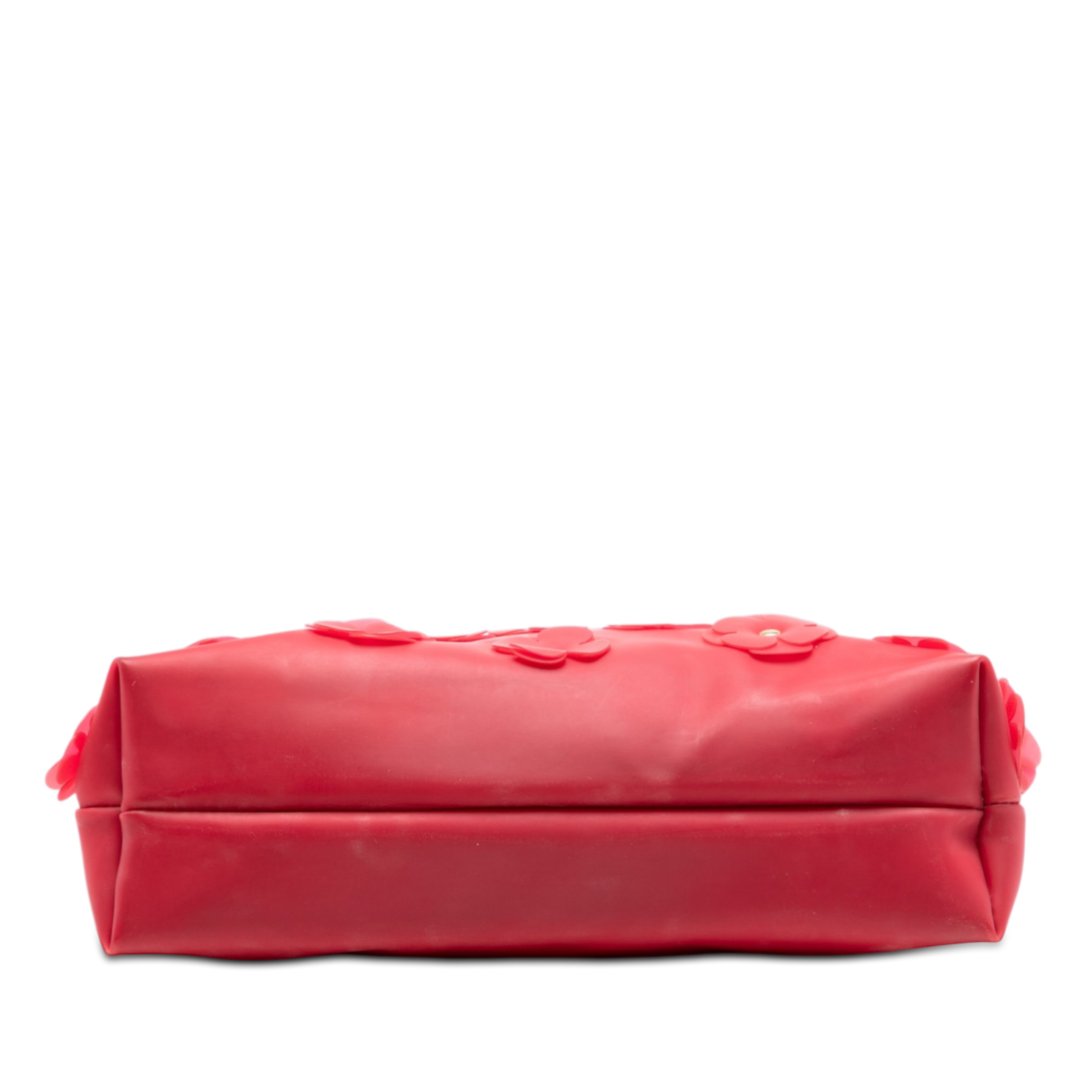 Burberry Prorsum Pvc Petal Crossbody, från Luxclusif, i färgen red. Klicka för att öppna bilden i stort format