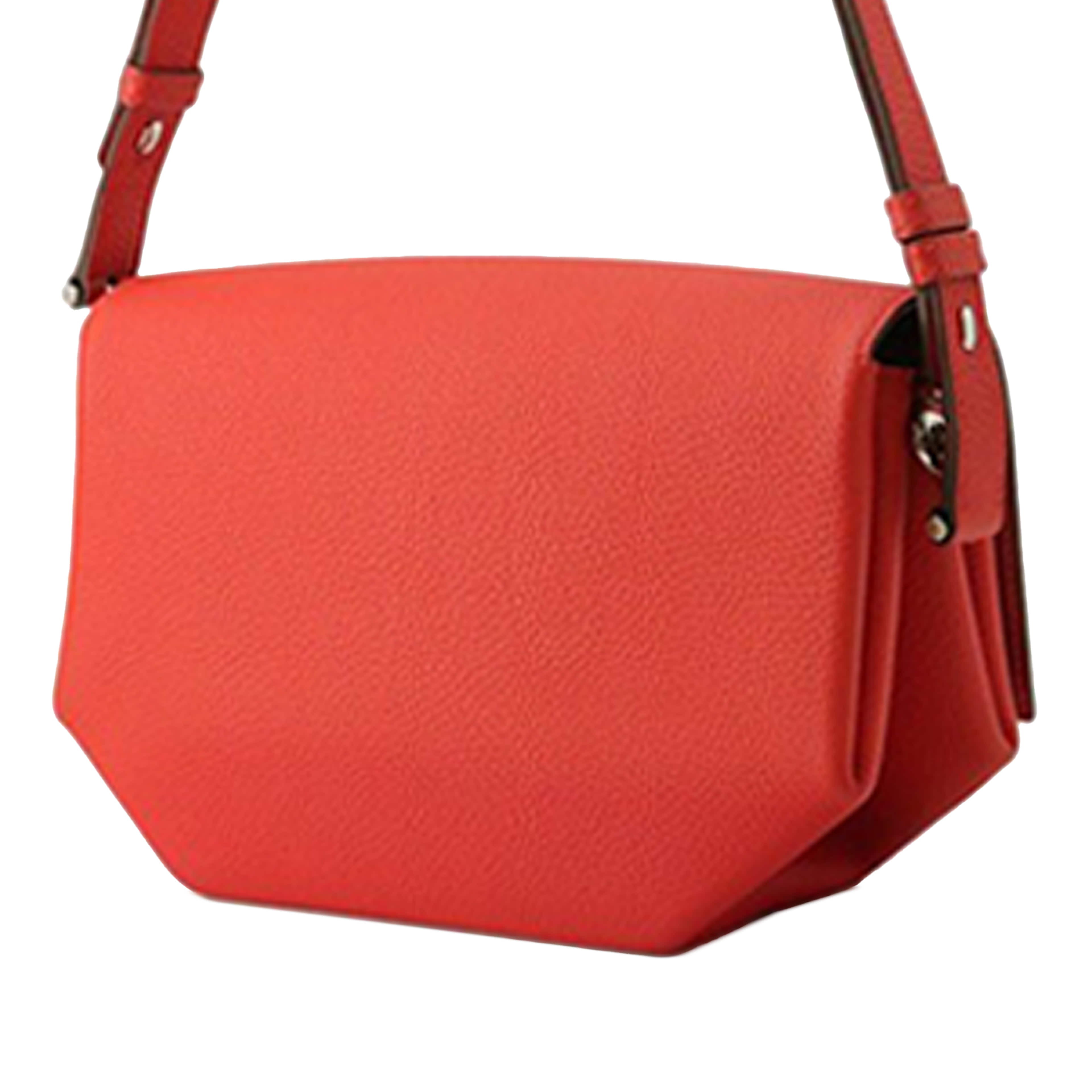 Hermès Taurillon Novillo Opli 24, från Luxclusif, i färgen red. Klicka för att öppna bilden i stort format