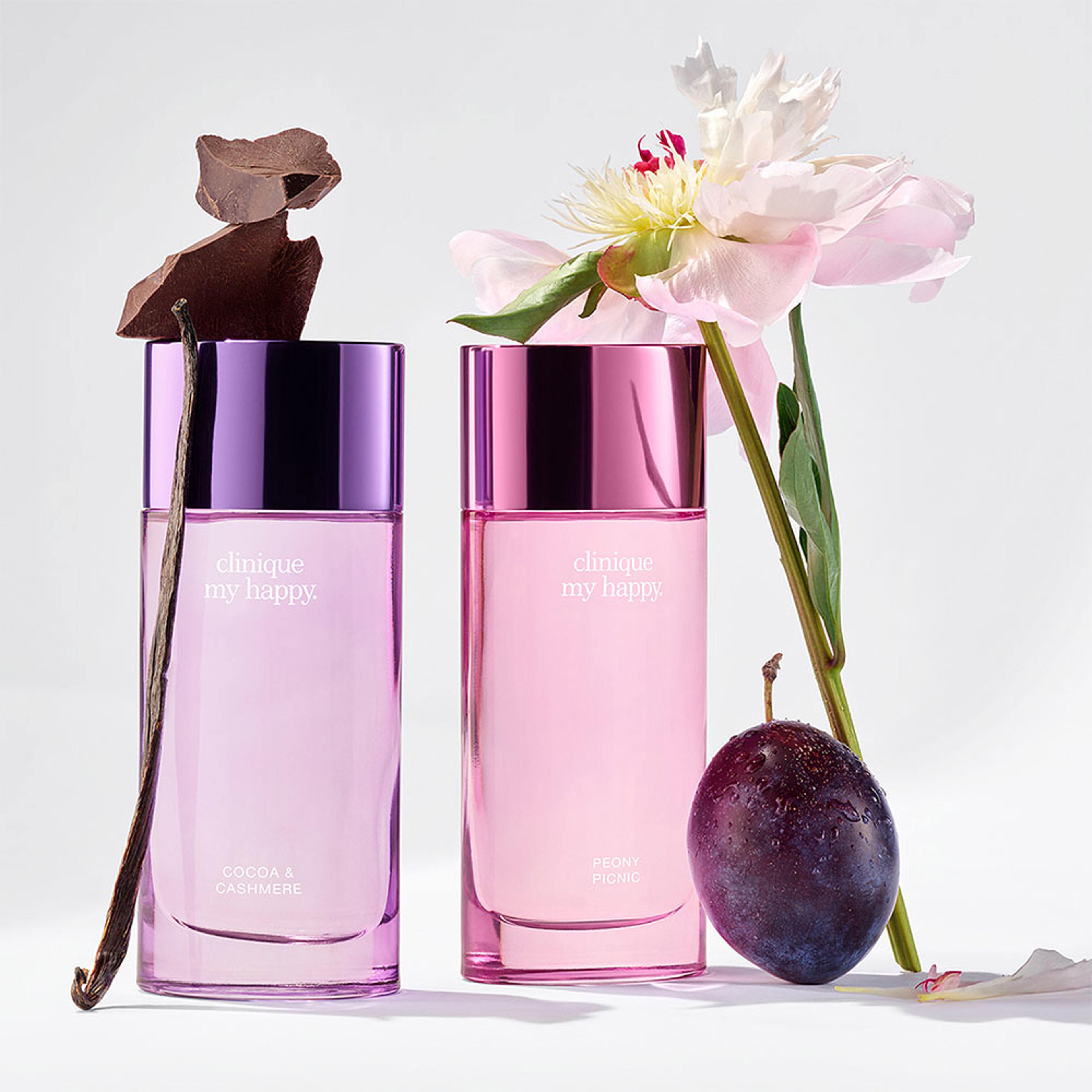 My Happy Fragrance Cocoa & Cashmere Eau de Parfum, från Clinique. Klicka för att öppna bilden i stort format