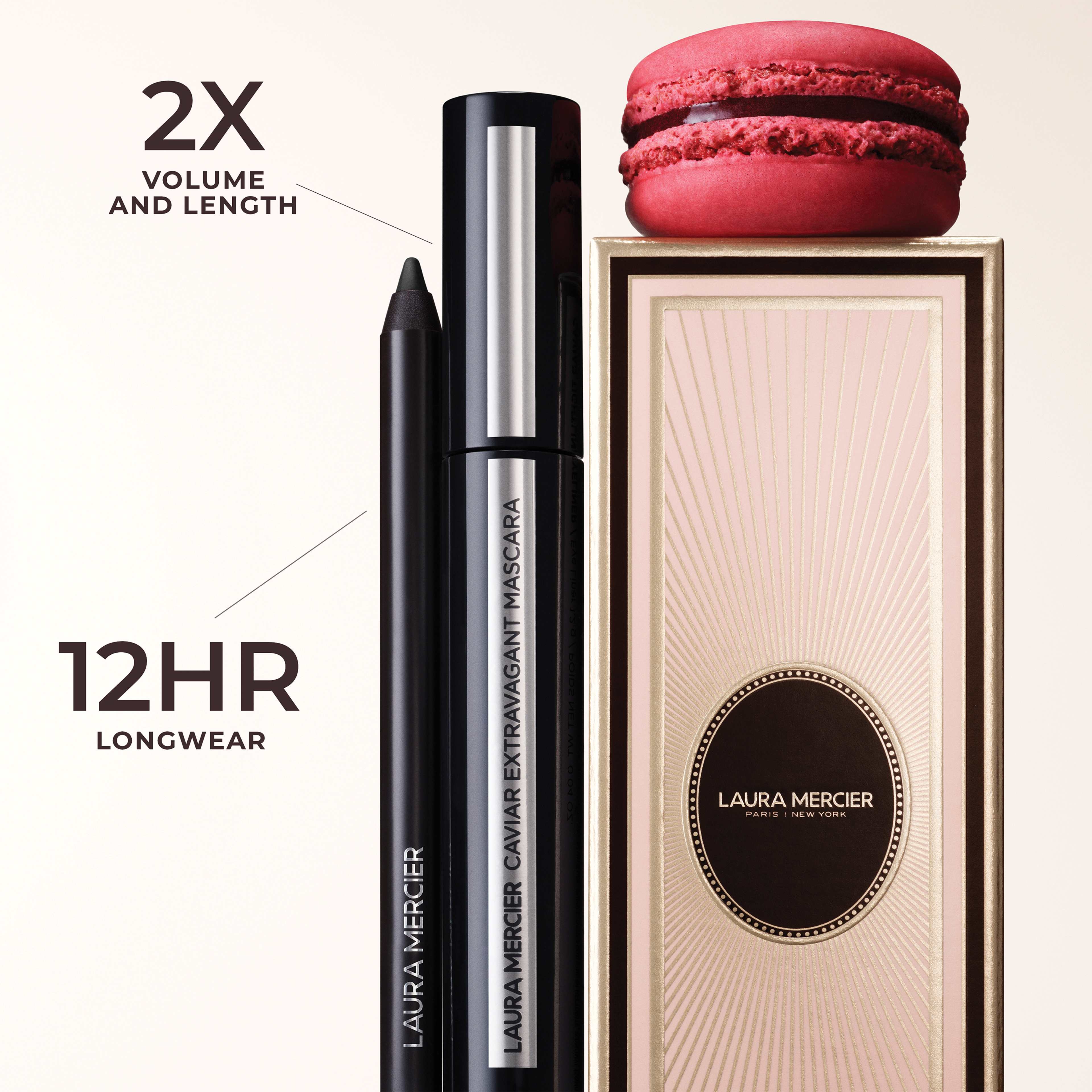 Holiday set Caviar Cravings Eye Essentials, från Laura Mercier. Klicka för att öppna bilden i stort format