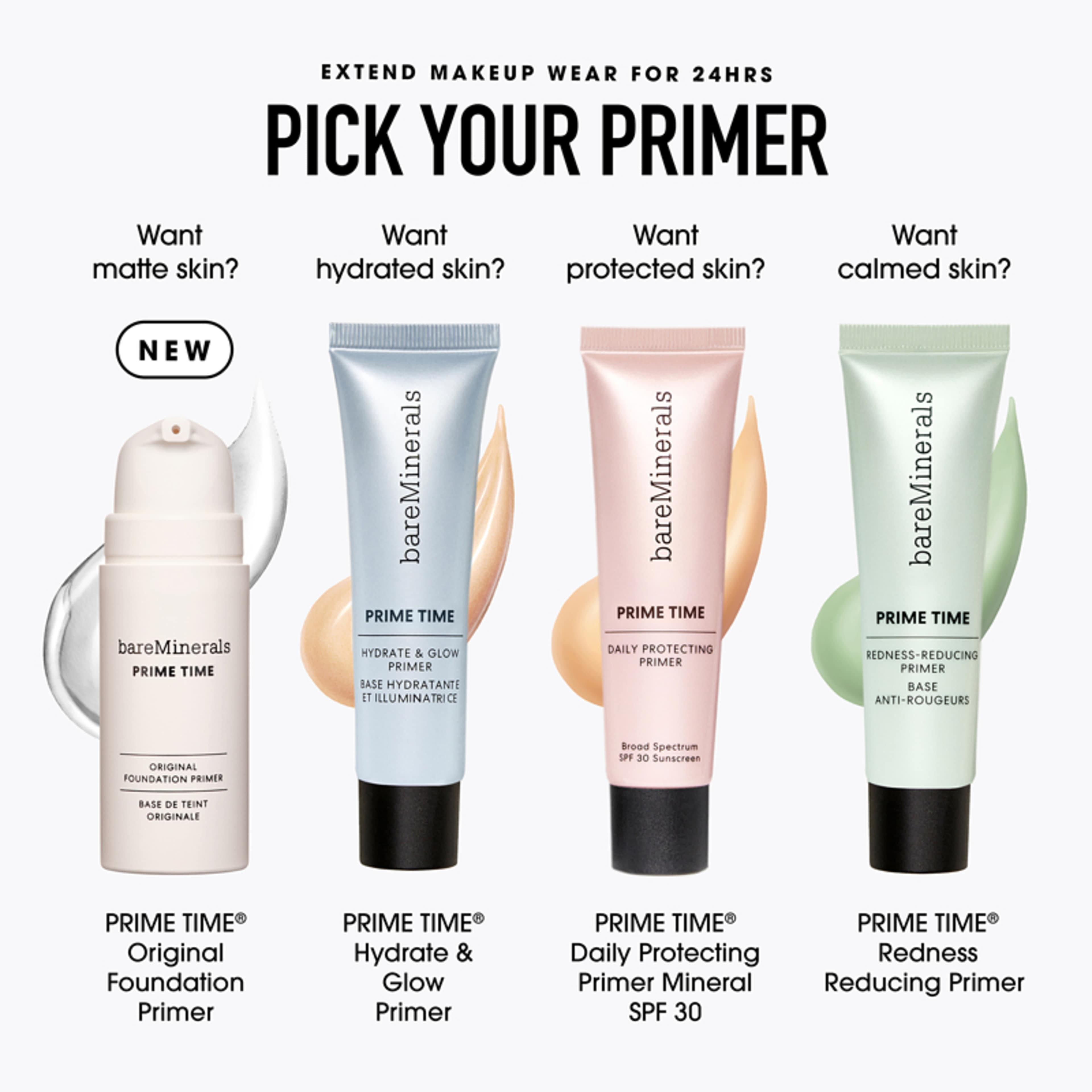 PRIME TIME Original Foundation Primer, från bareMinerals. Klicka för att öppna bilden i stort format