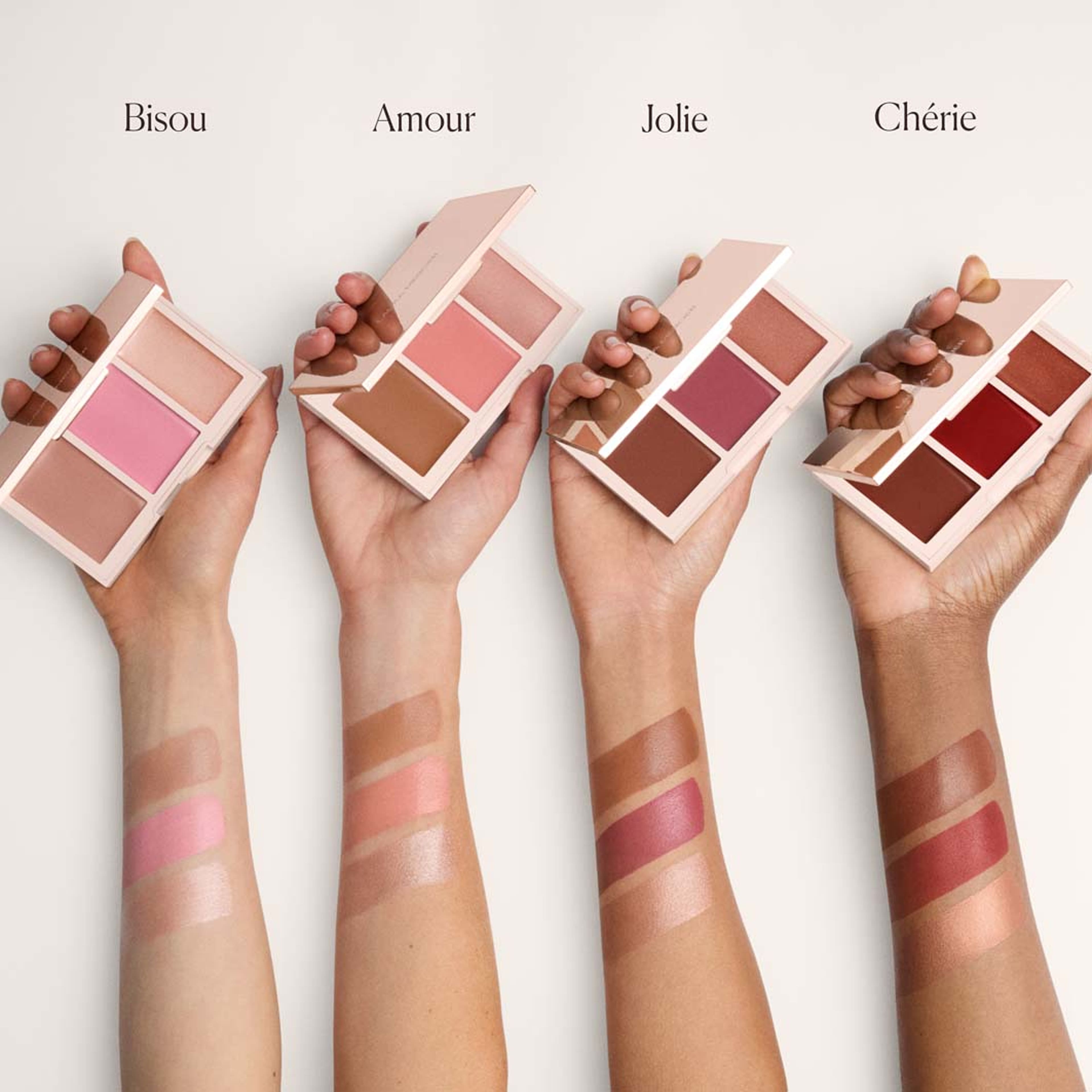 Bonne Glow Cream Face Palette, från Laura Mercier, i färgen Amour. Klicka för att öppna bilden i stort format