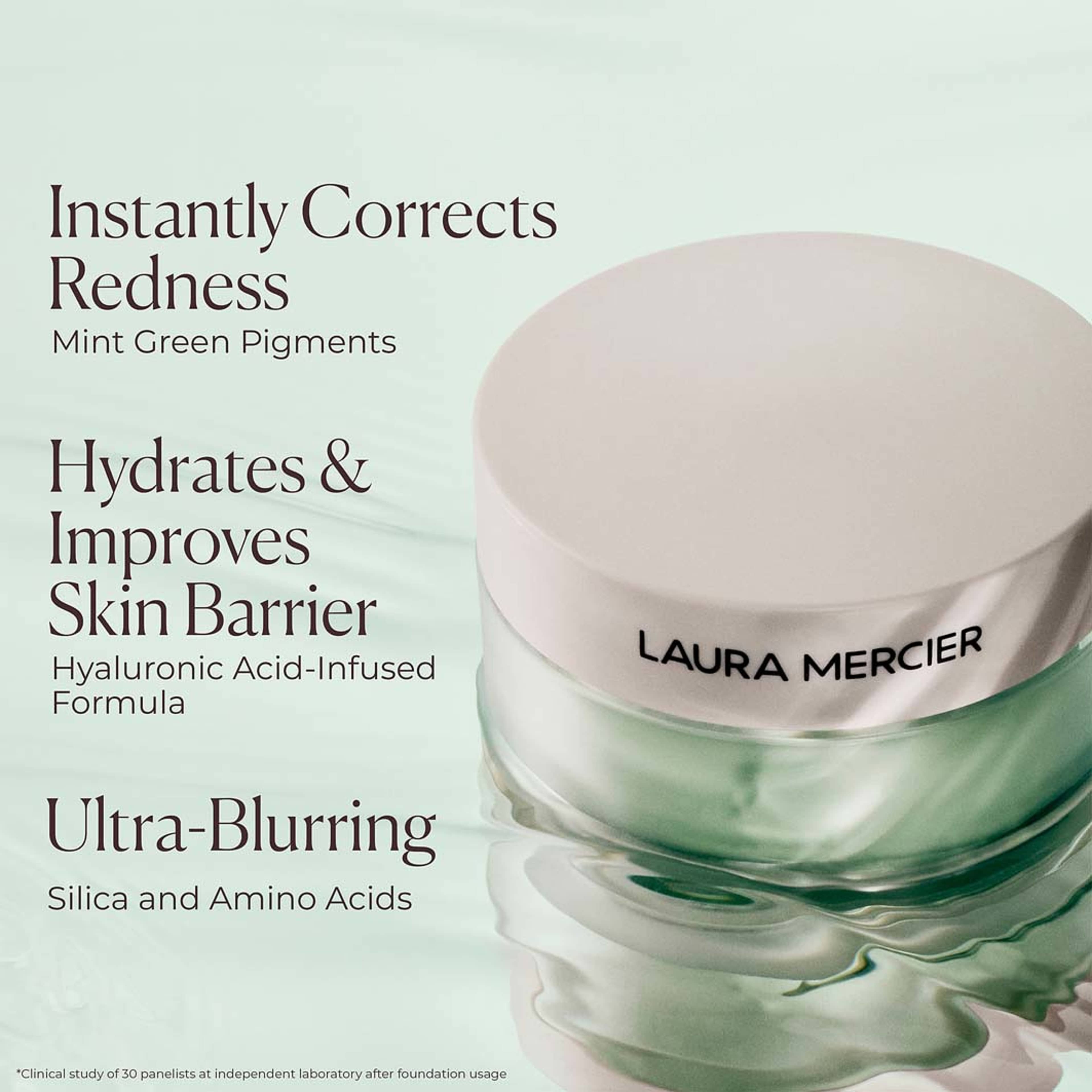 Translucent Loose Setting Powder Ultra, från Laura Mercier, i färgen Blur Mint. Klicka för att öppna bilden i stort format