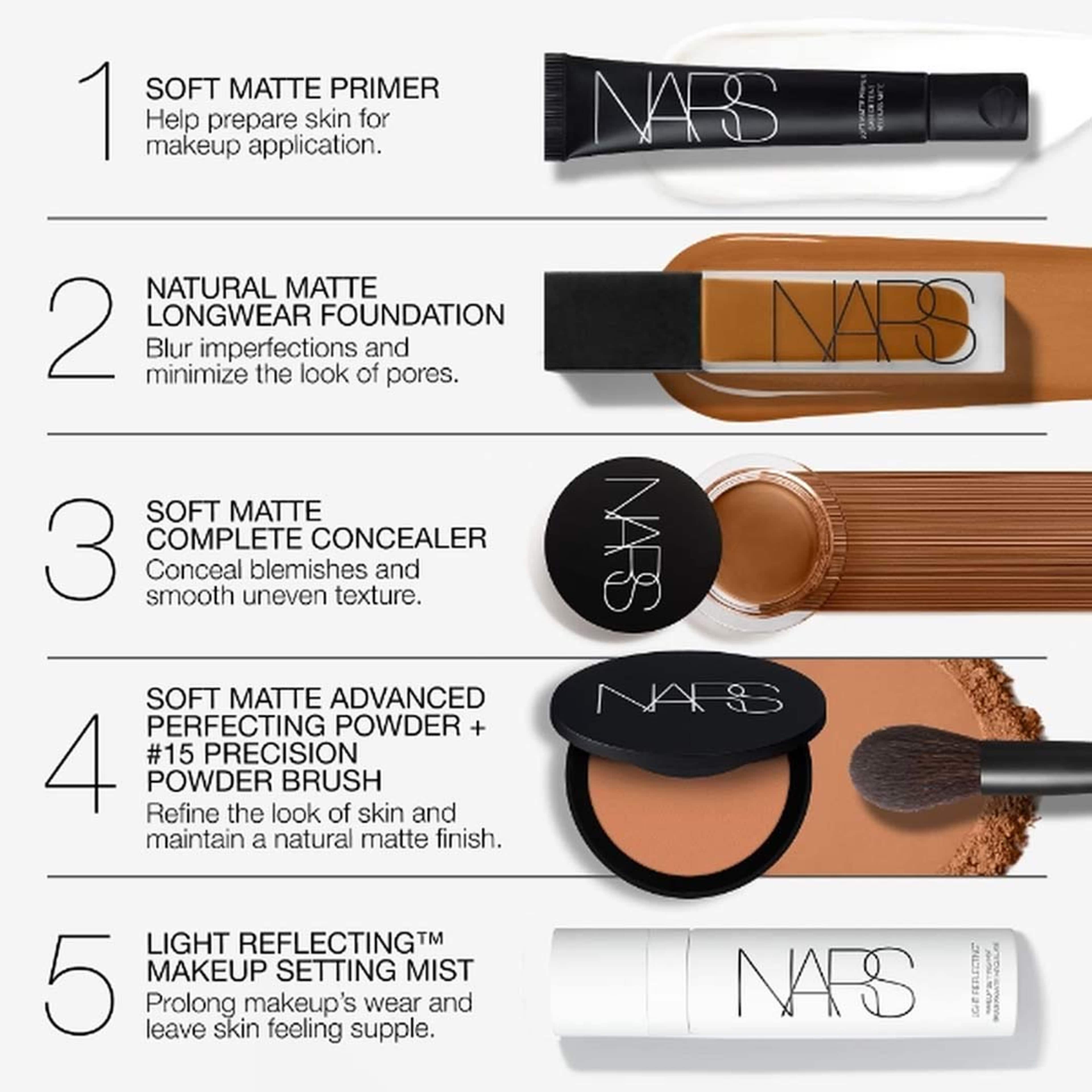 Natural Matte Longwear Foundation, från NARS, i färgen Yulong. Klicka för att öppna bilden i stort format