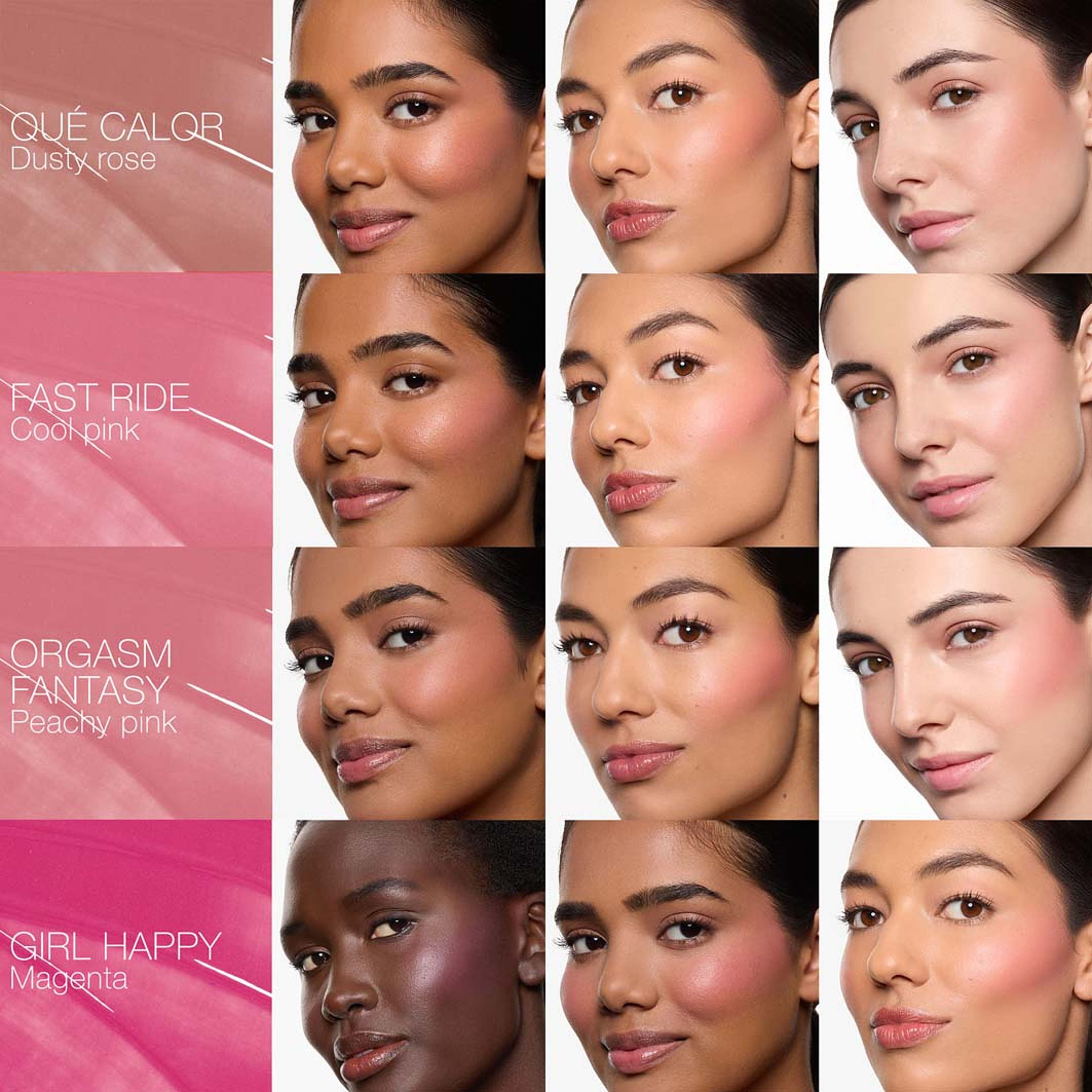 Insatiable Liquid Blush, från NARS, i färgen Fast Ride. Klicka för att öppna bilden i stort format