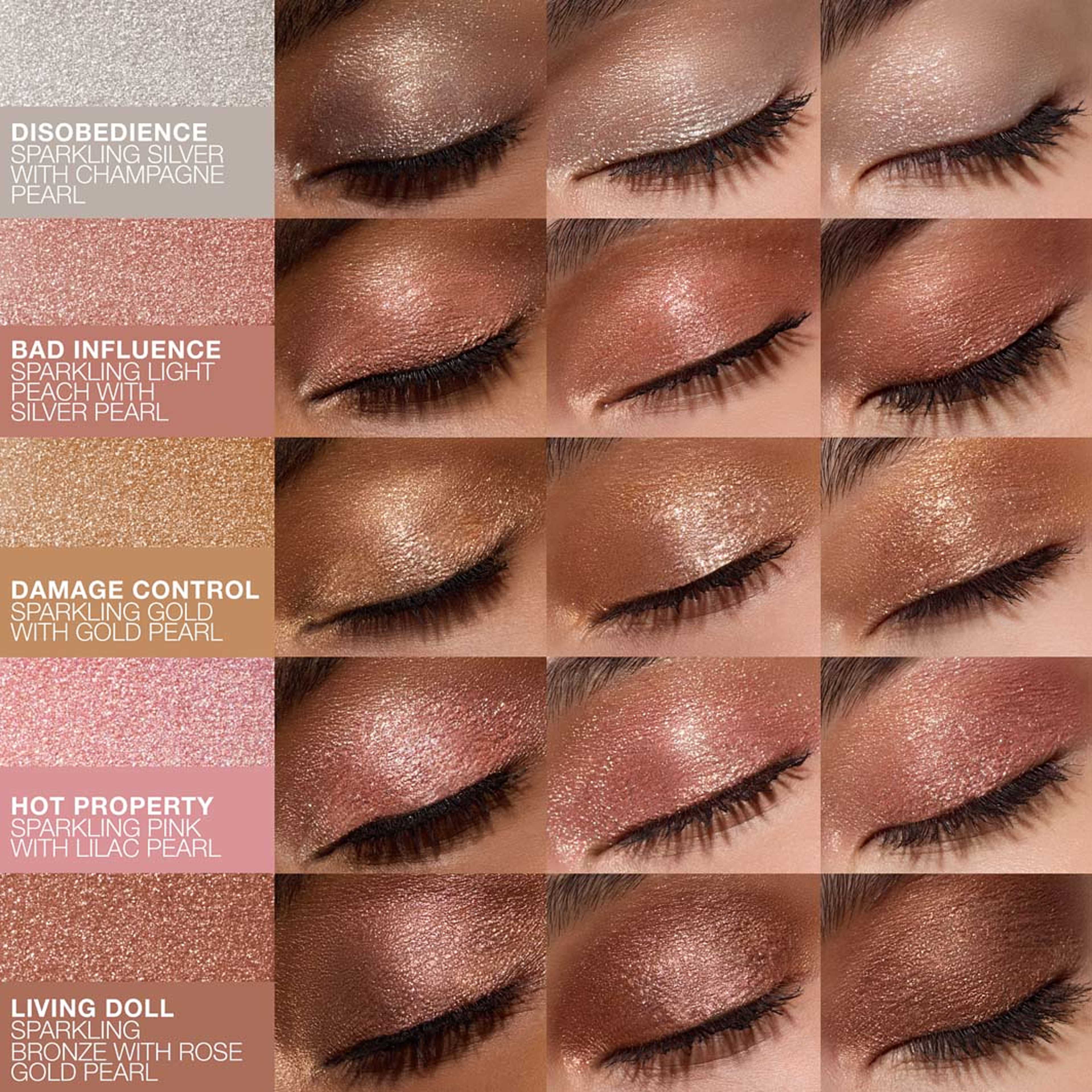 Sparkeling Seduction Liquid Eyeshadow, från NARS, i färgen Bad Influence. Klicka för att öppna bilden i stort format