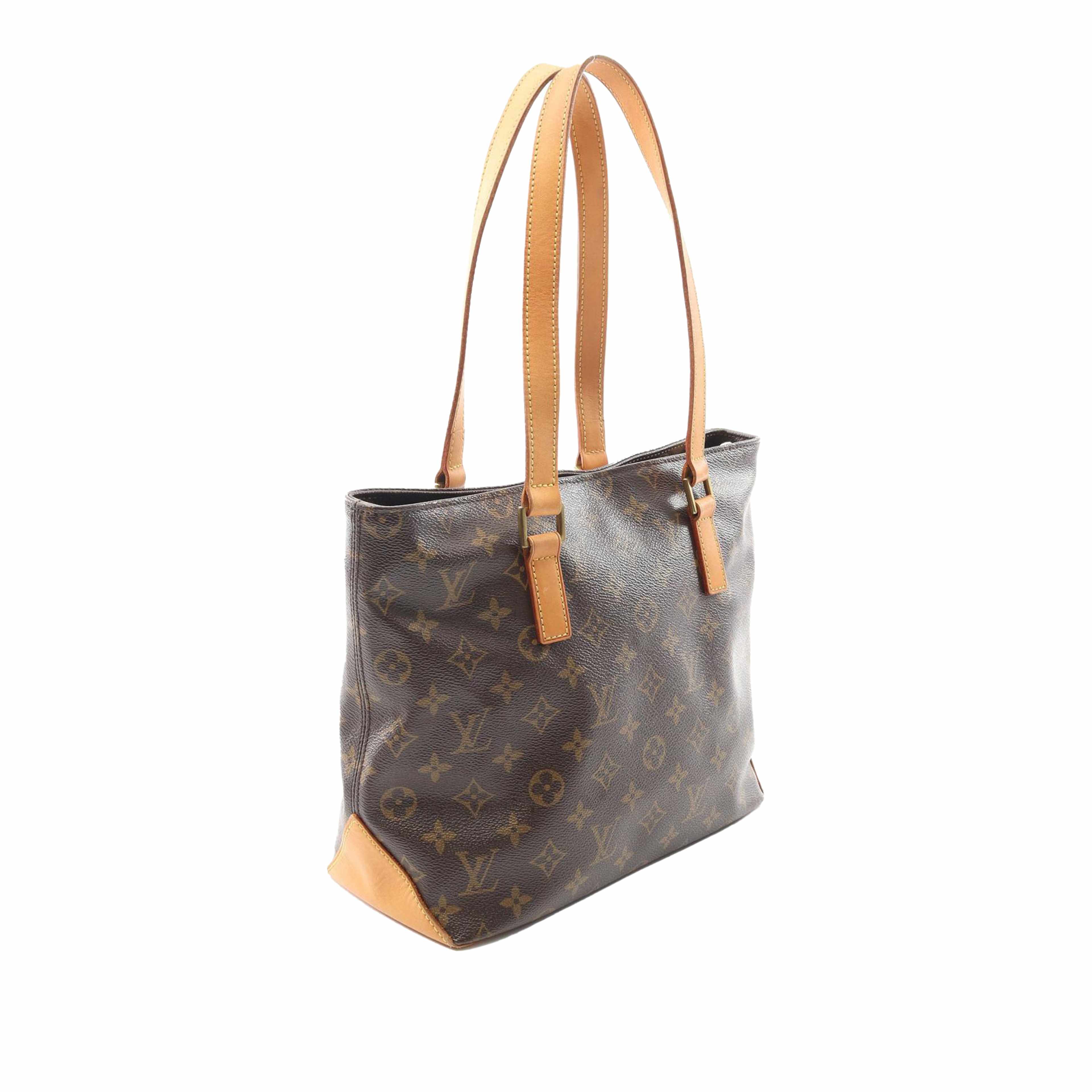 Louis Vuitton Monogram Cabas Piano, från Luxclusif, i färgen brown. Klicka för att öppna bilden i stort format