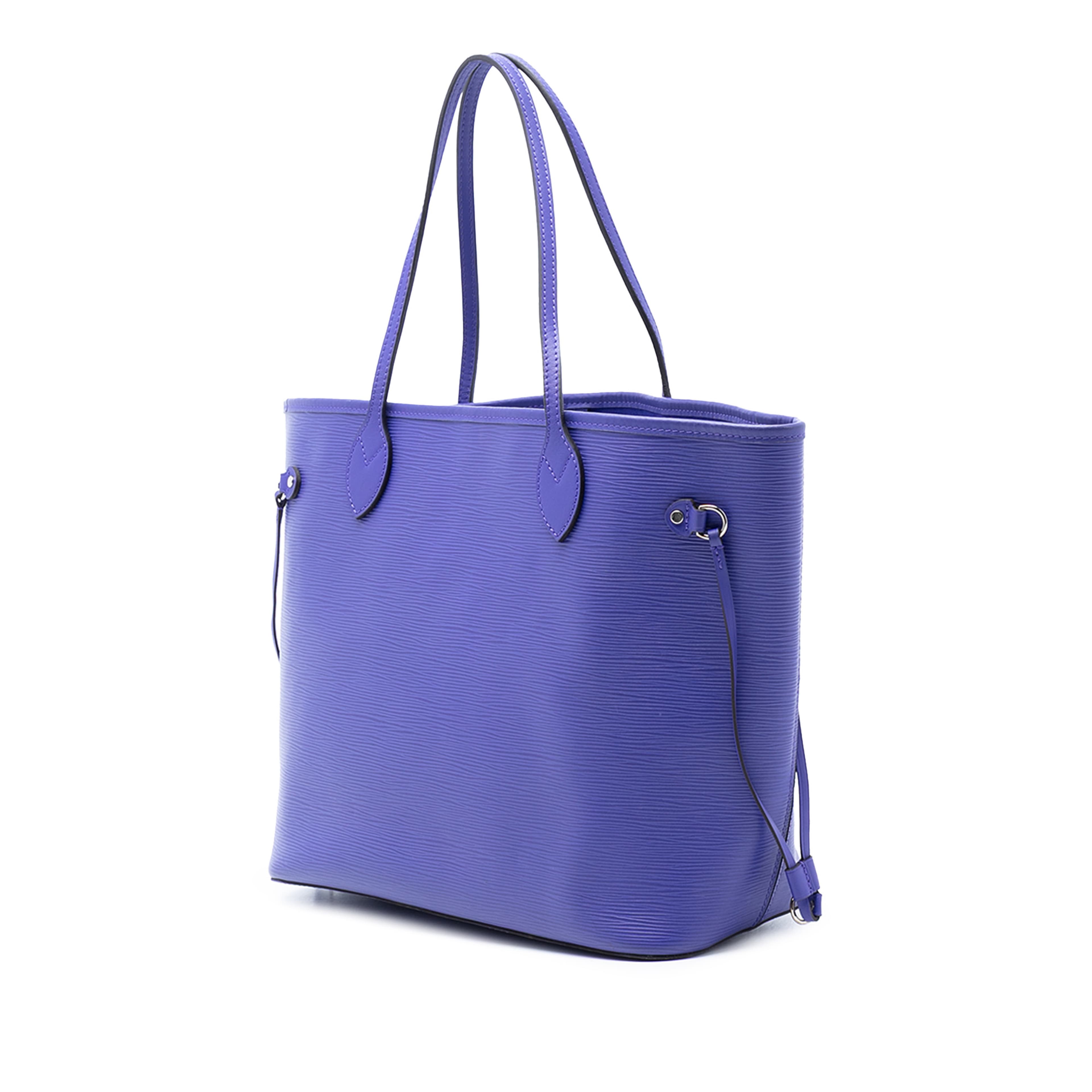 Louis Vuitton Epi Neverfull Mm, från Luxclusif, i färgen purple. Klicka för att öppna bilden i stort format