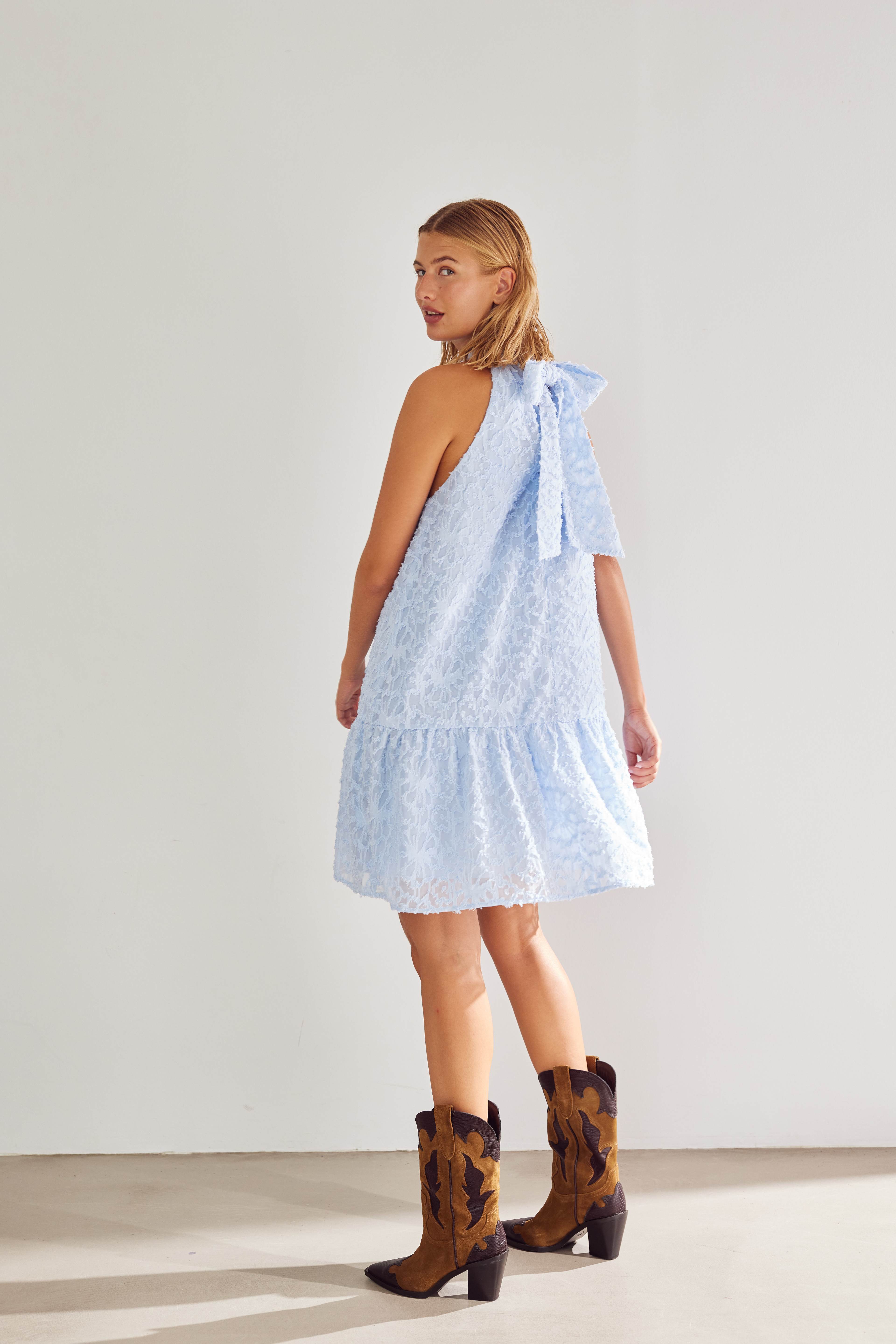 London Dress - Air Blue