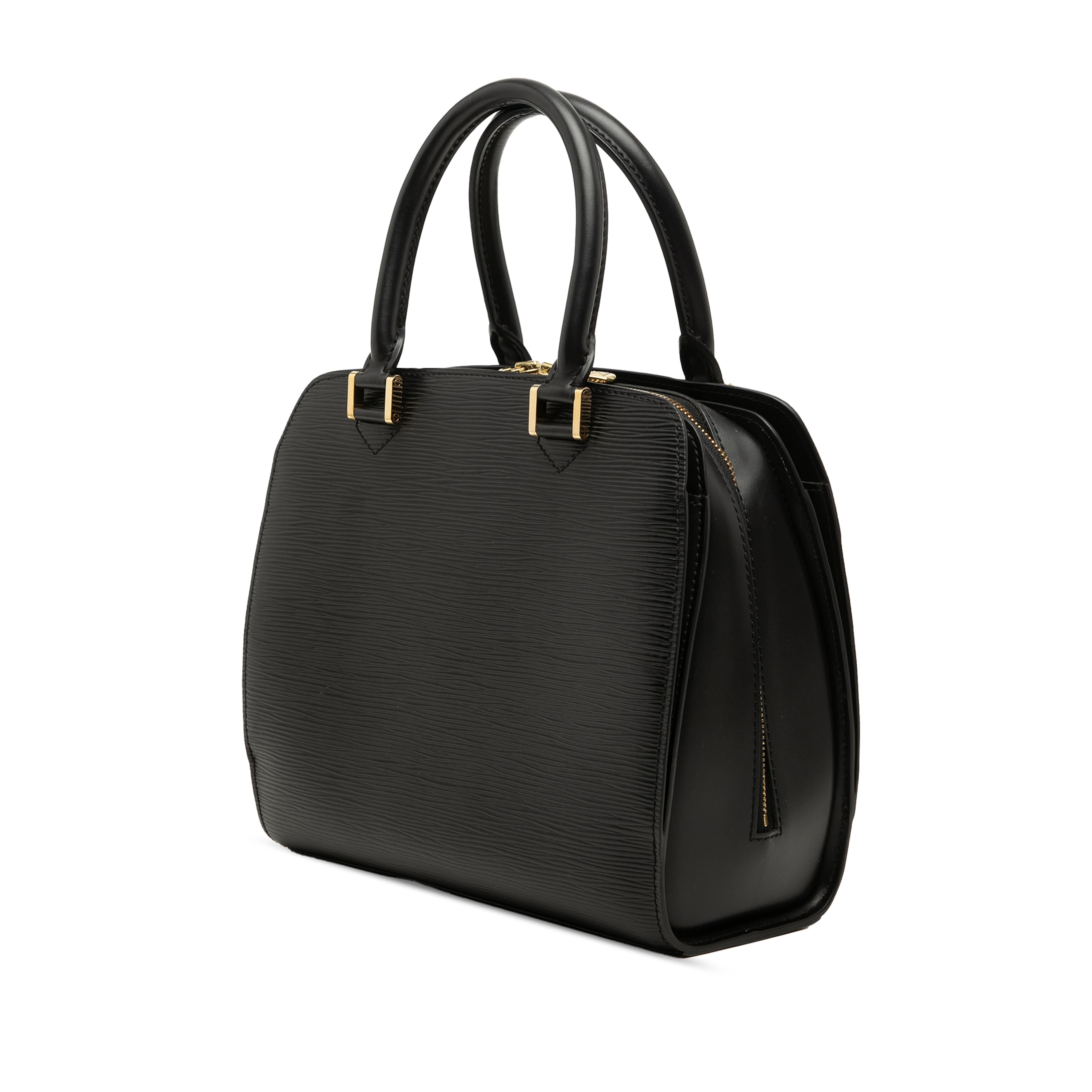 Louis Vuitton Epi Pont Neuf Pm, från Luxclusif, i färgen svart. Klicka för att öppna bilden i stort format