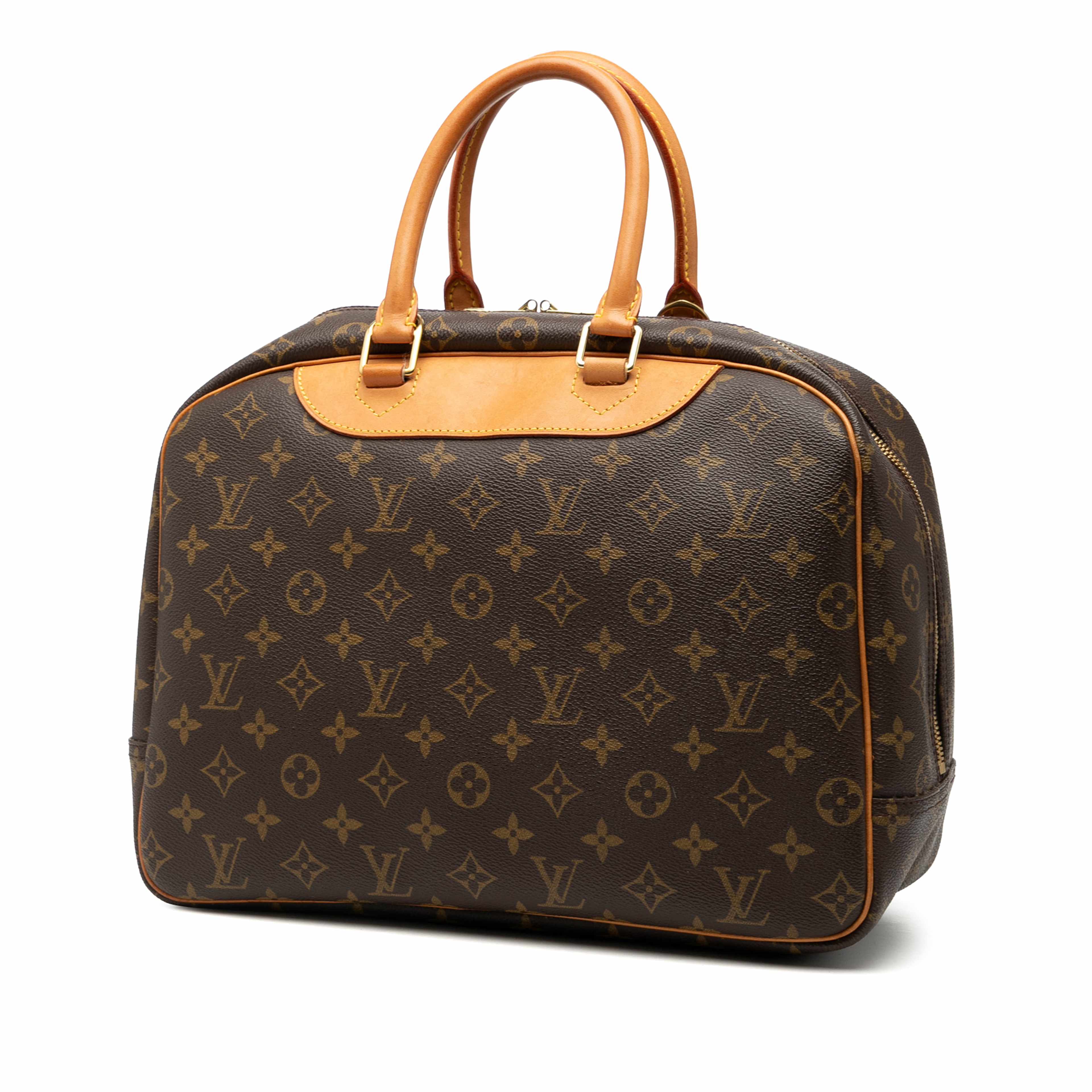 Louis Vuitton Monogram Deauville, från Luxclusif, i färgen brown. Klicka för att öppna bilden i stort format