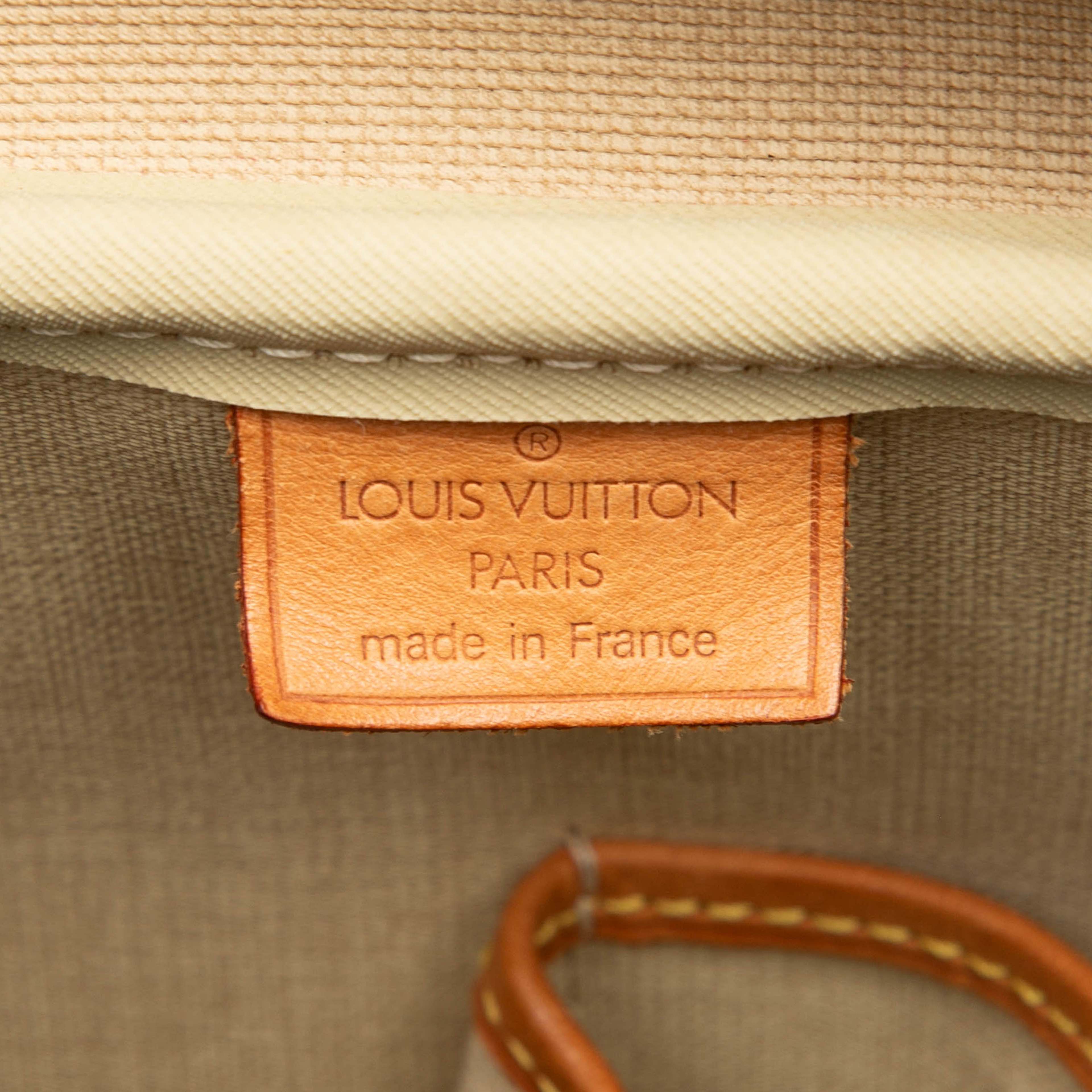 Louis Vuitton Monogram Deauville, från Luxclusif, i färgen brown. Klicka för att öppna bilden i stort format